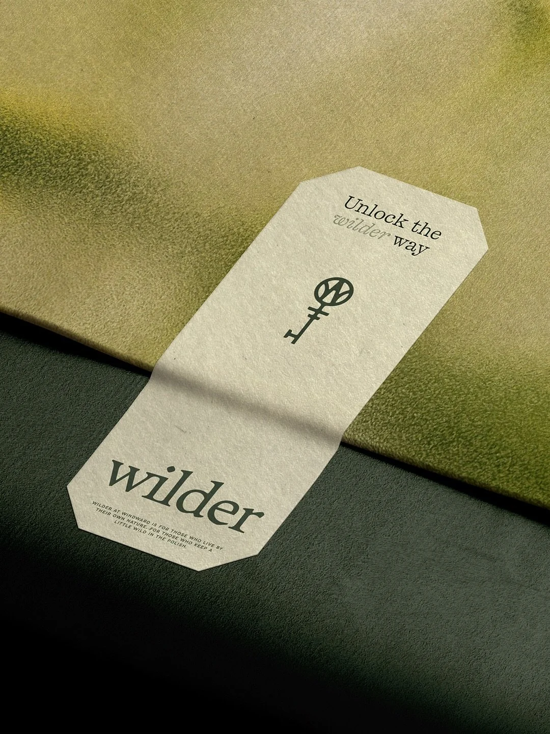 Nothing typical.

Wilder, coming soon.

#brandidentity
