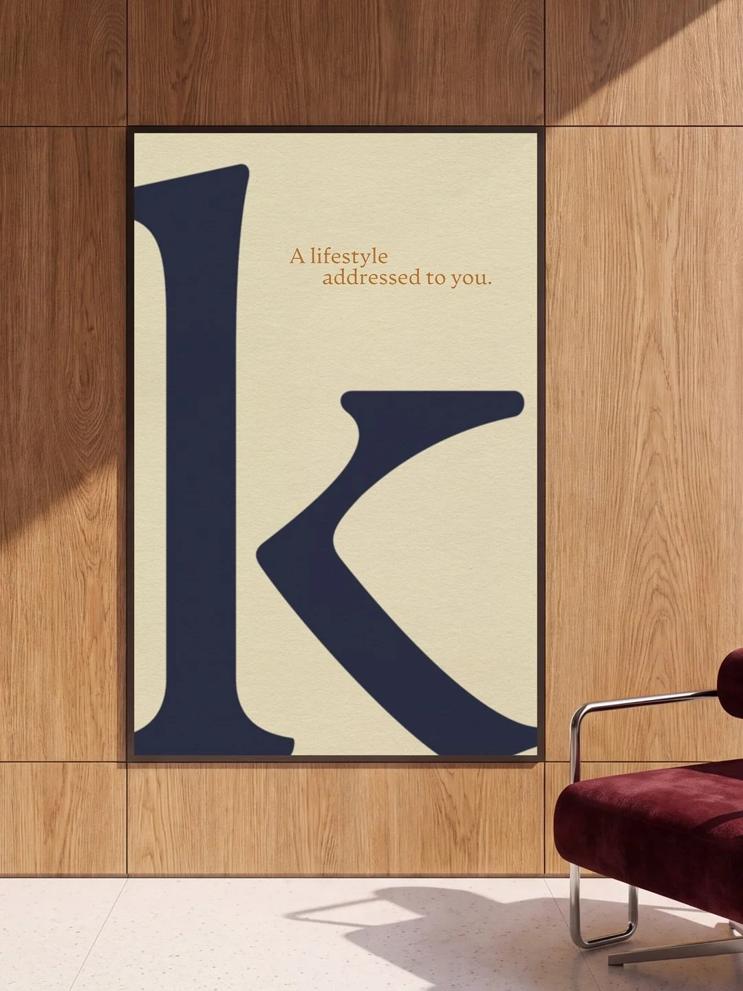 Sleek elegance at every turn.

Kinley&rsquo;s identity was designed to be met at every point on the property, from a guest&rsquo;s first step into the lobby to a resident&rsquo;s recreation time. It scales from the subtlest details to the boldest pie