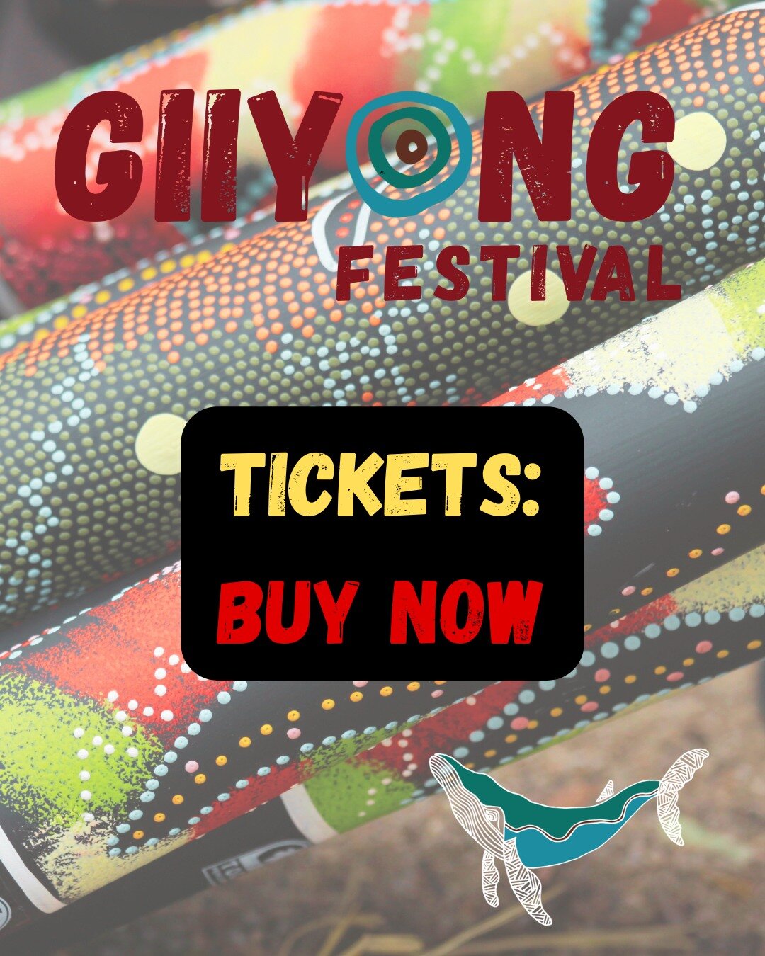 🐳➡️BUY YOUR TICKETS ONLINE NOW for Giiyong Festival ➡️Just $35. Aboriginal Community Elders FREE. U18s FREE. 

AVOID DELAYS AT THE GATE .... be ready with your online ticket. Get it now at www.giiyong.com.au

#giiyong #giiyongfestival #visitnsw #des