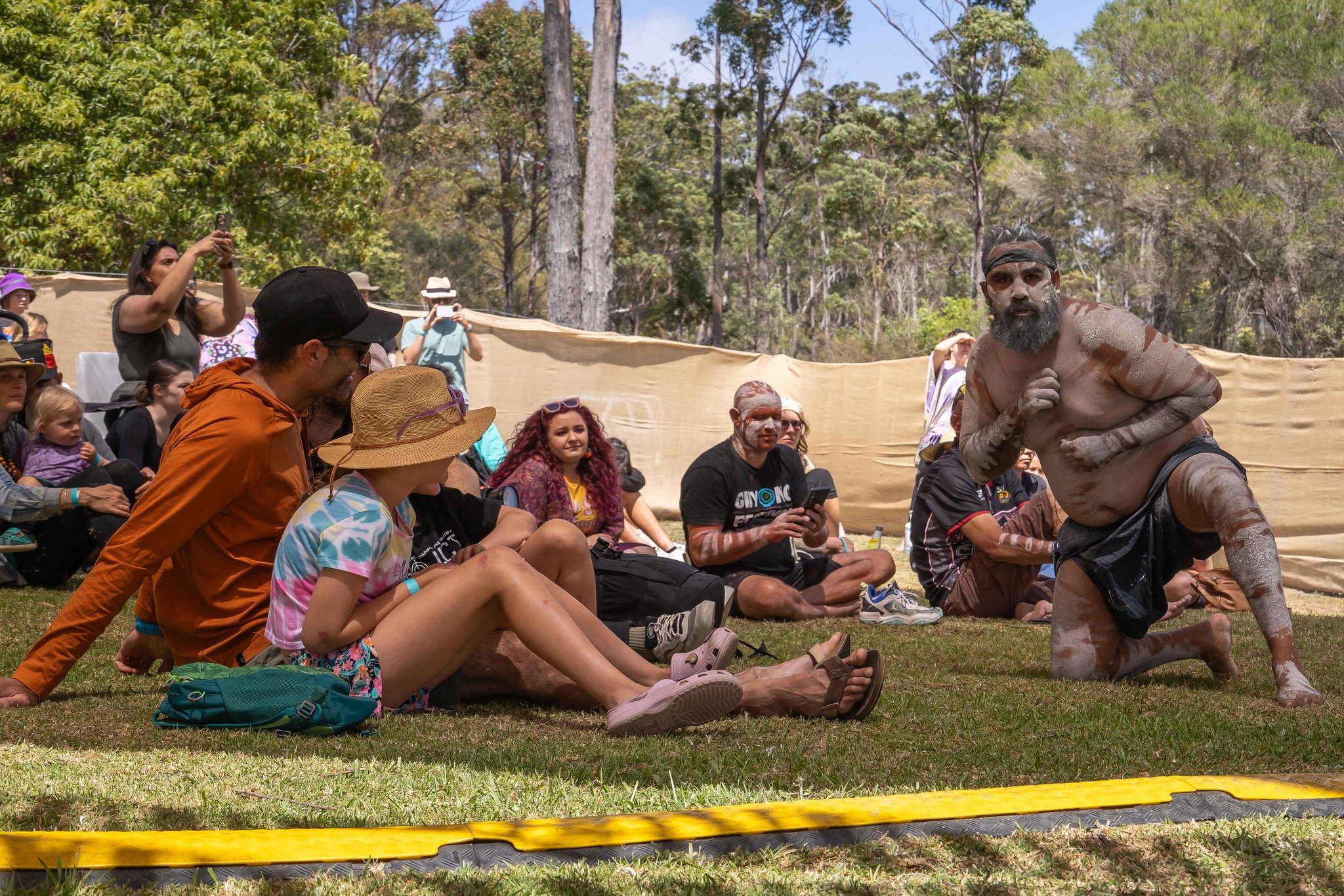 CATCH WEEKEND SUNRISE on 7  tomorrow morning (Sat 22 Nov) at 8am and see Duurunu Miru Dance Group, live from Eden they'll be dancing and talking up Giiyong Festival.

Festival gates open tomorrow at Jigmy (between Pambula and Eden) at 9.30am tomorrow