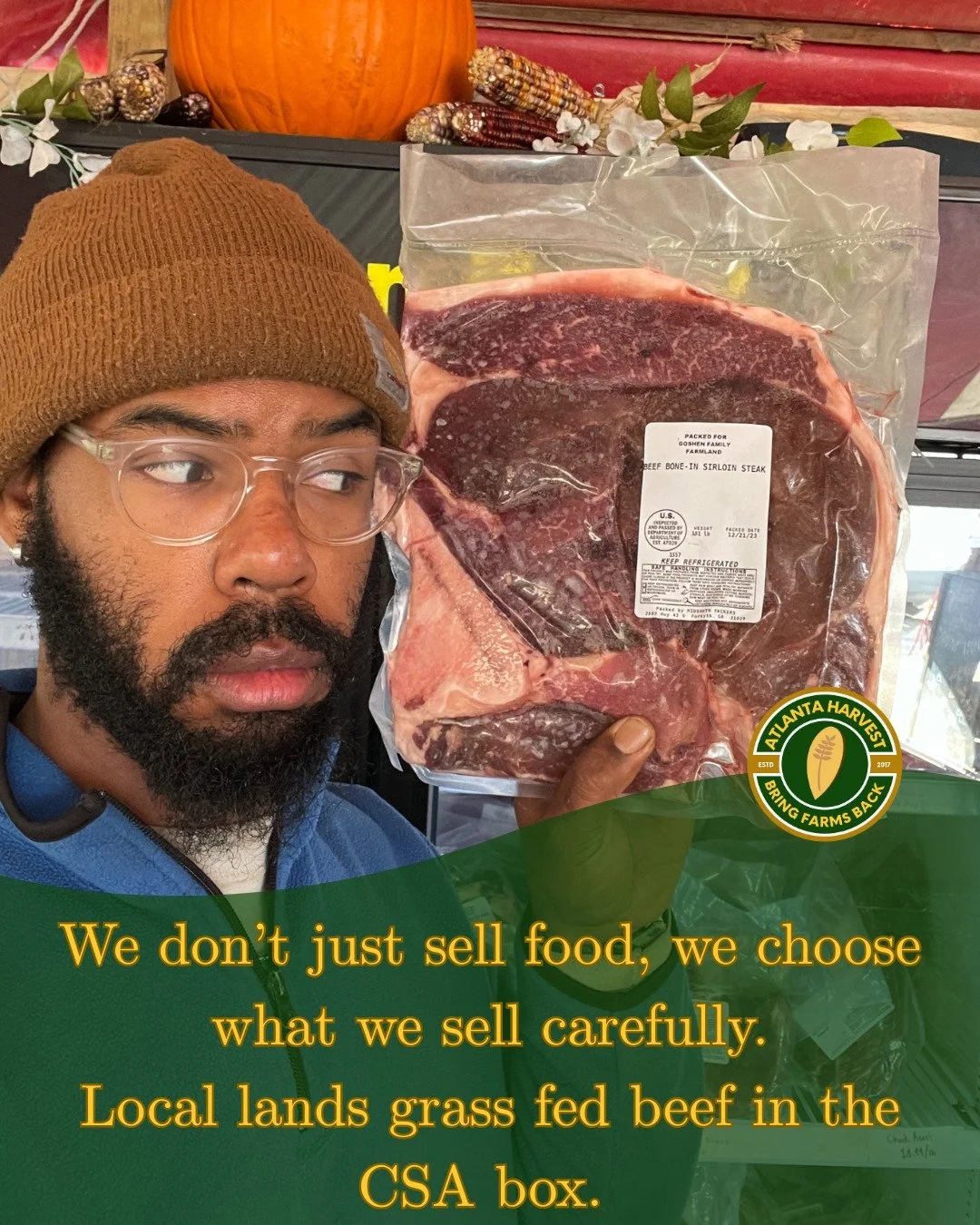 We don&rsquo;t just sell food.
We make good choices.

At Atlanta Harvest, quality is intentional. What goes into our CSA boxes is food we believe in , grown with attention, sourced with standards, and never selected out of convenience. We&rsquo;re se
