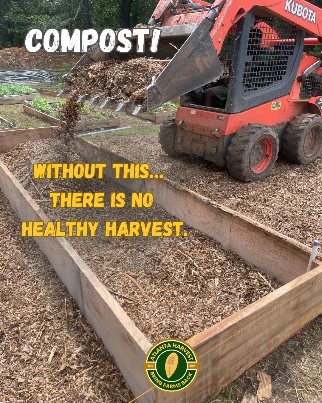 So much of what you see growing out here&hellip;
starts right here.

Compost.

Not fertilizer. Not shortcuts.
Just time, scraps, and intention turning back into soil.

This is what feeds the plants.
This is what builds real food.

Without this&hellip