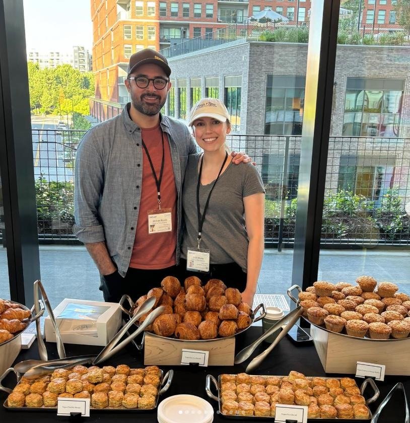 We&rsquo;ve got a fresh delivery from Flour + Time Bakery&hellip; and it&rsquo;s a good one.

Flour + Time is an Atlanta-based vegan bakery known for handcrafted pastries, breads, and desserts that don&rsquo;t miss. It&rsquo;s a husband and wife duo 