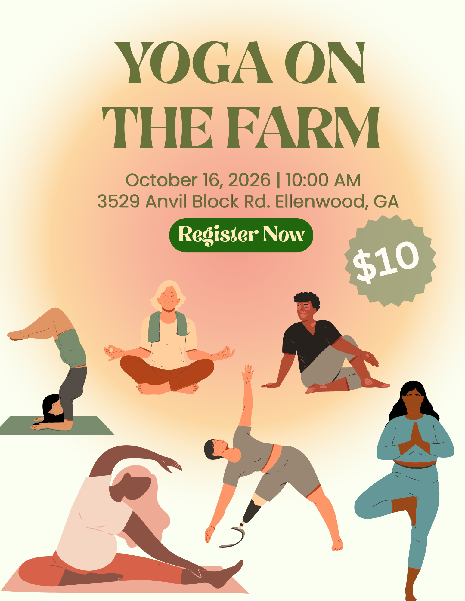 Yoga On The Farm!
