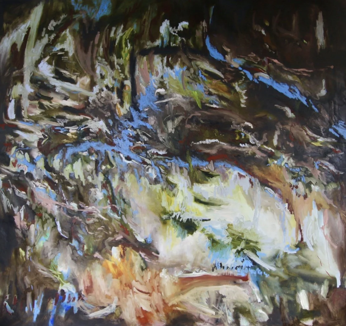 Diversions/meanders (unfinished) | 216 x 200cm
