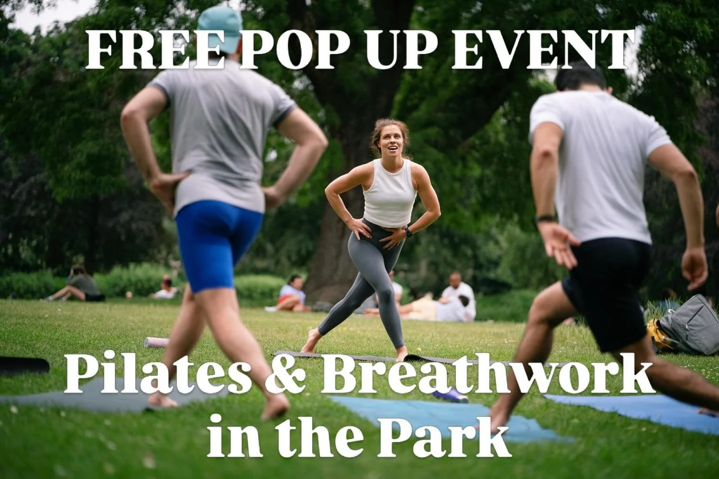 Free Pilates &amp; Breathwork Pop-Up 🌿
Next Saturday 7th of March 9am at Princes Park, Carlton. All levels welcome - come move, breathe and start your weekend feeling good ✨

Spots are limited, so make sure you sign up to secure your place. Link in 