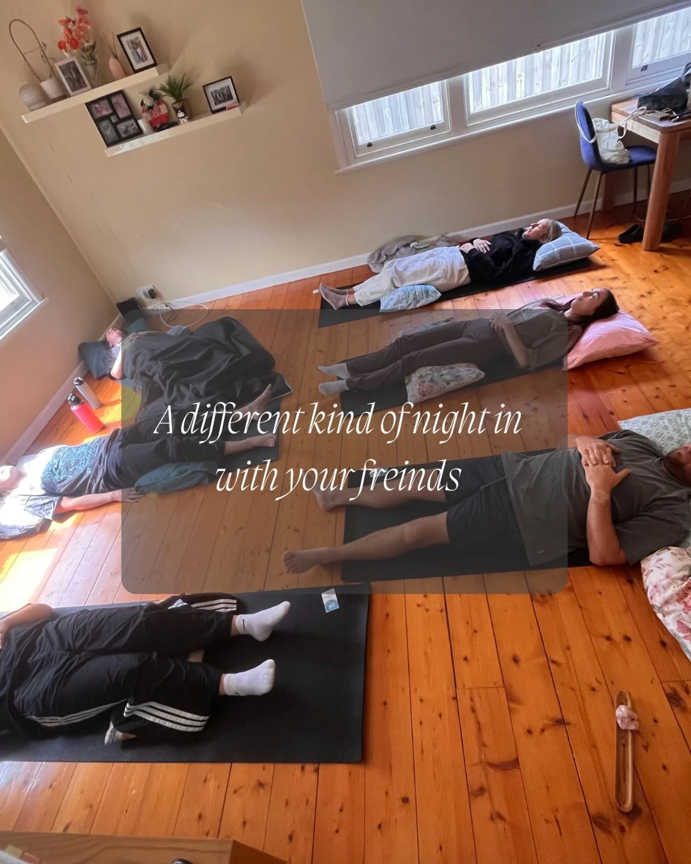 A different kind of night in with your friends 🤍

The group I ran this weekend in their home with their friends was honestly one of the most magical and deep sessions I&rsquo;ve facilitated.

Because everyone already knew each other and felt comfort