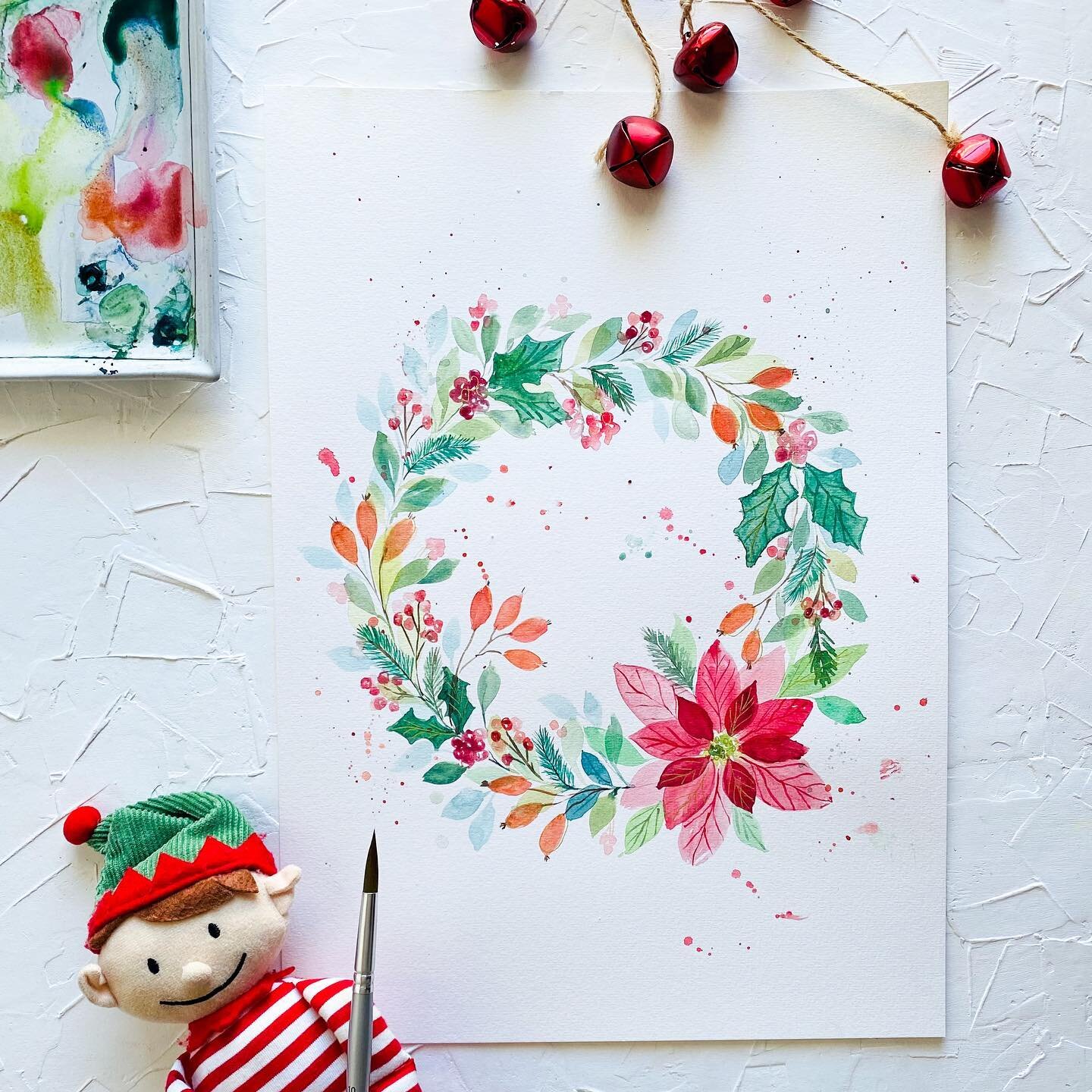 Hand Painted Christmas Baubles — Parika Mahajan