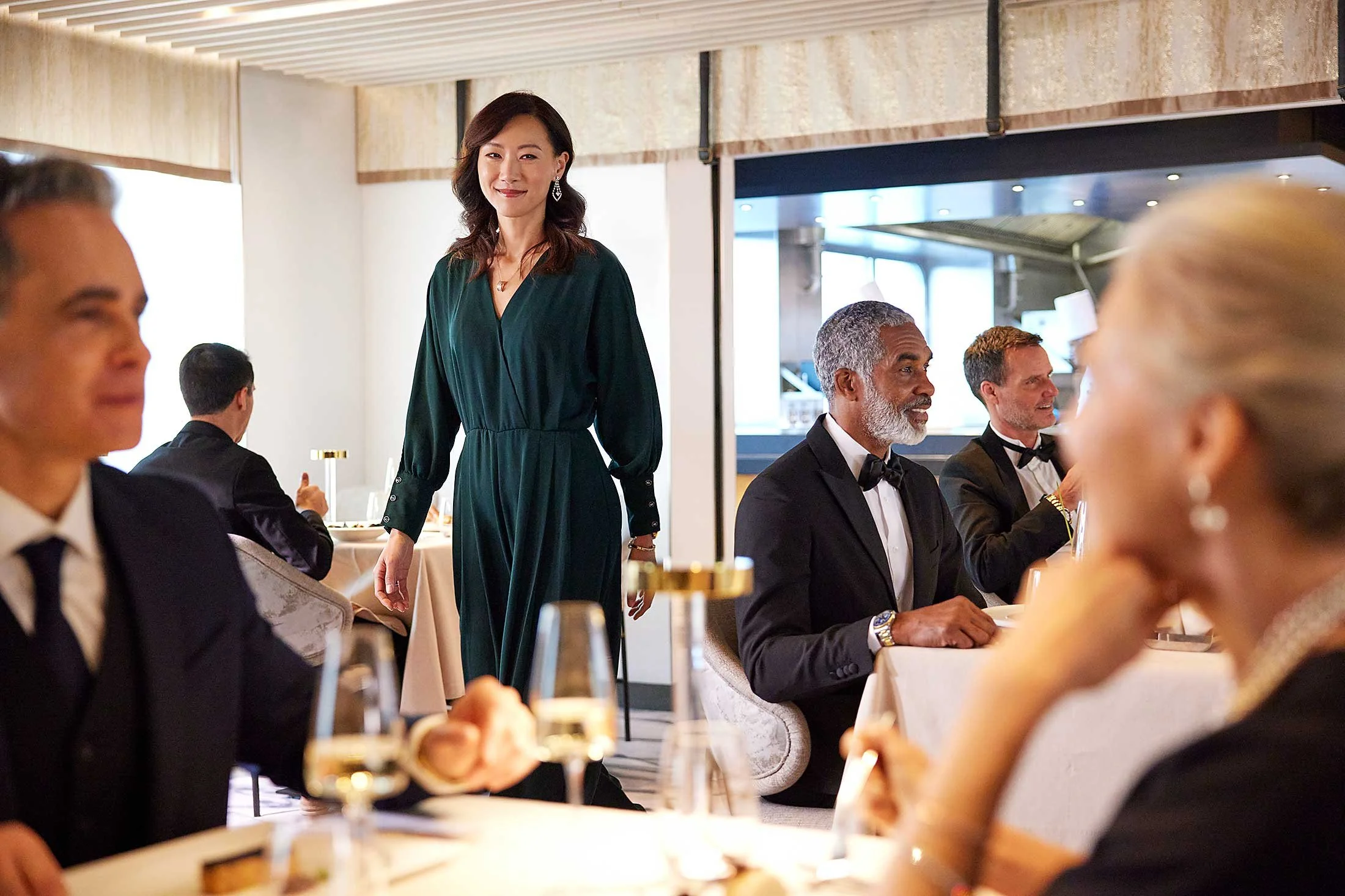 Silversea Antarctica cruise ship hospitality photography luxury travel interior