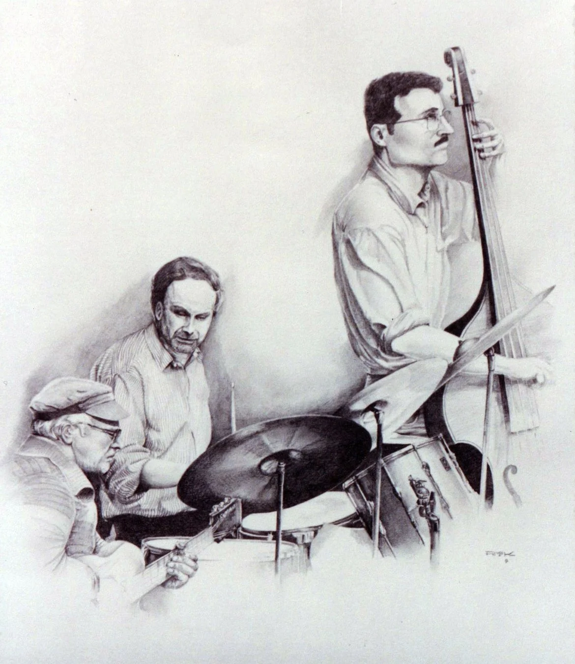 RAY AND HIS BAND - PENCIL 1996