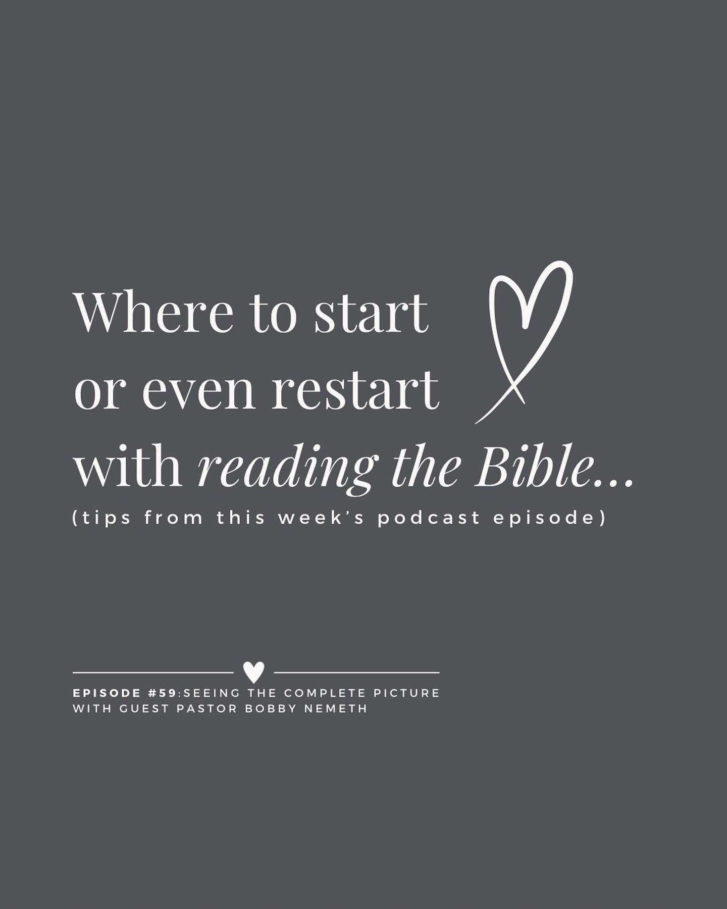 What are you reading in the Bible today? 

As always, if you want guidance or encouragement on where to start, please message me. 

So many times we may get an incomplete picture because we allow&hellip; expectations to cloud our experiences with Jes