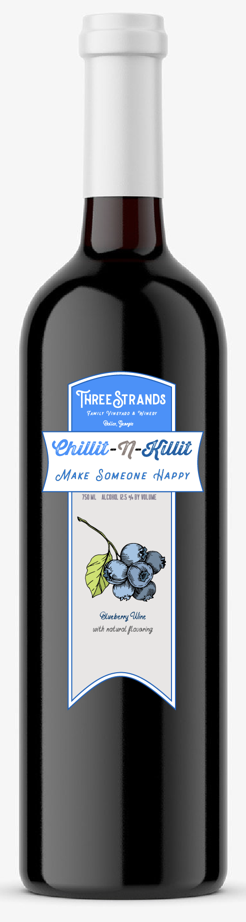 Make Someone Happy Blueberry Fruit Wine