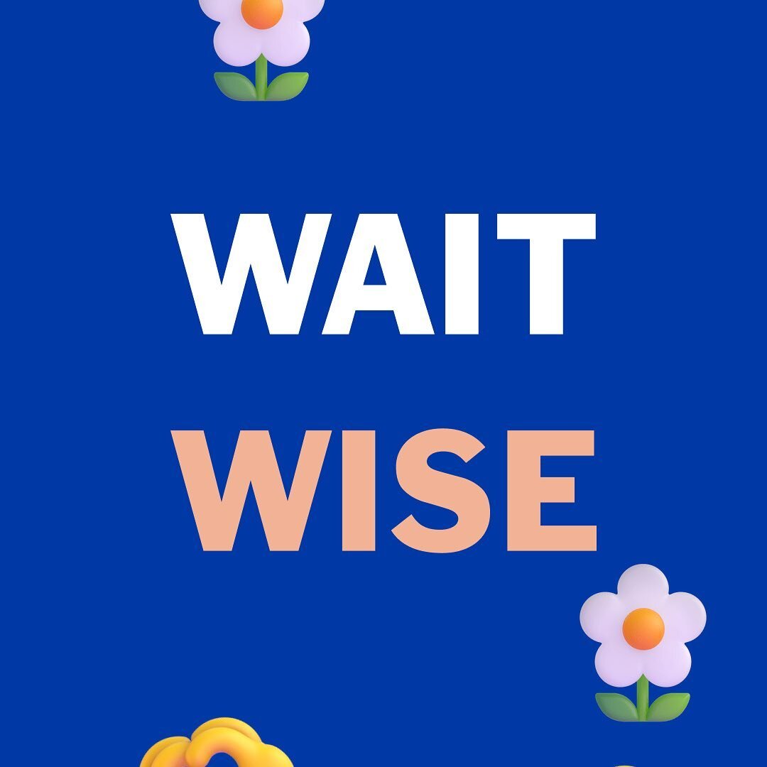WAIT WISE - Wait Together, Travel Easier
.
.
.
#waitwise