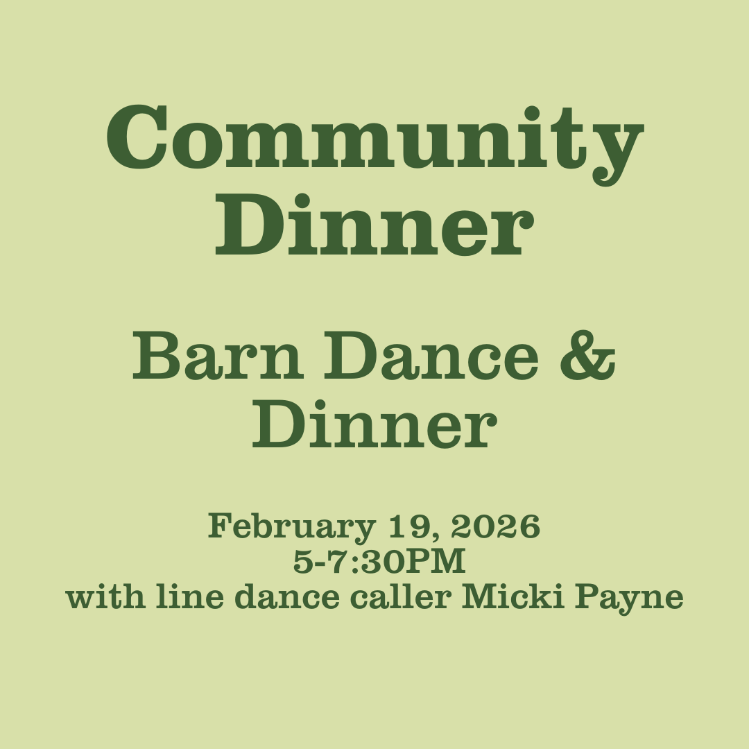 Barn Dance and Community Dinner