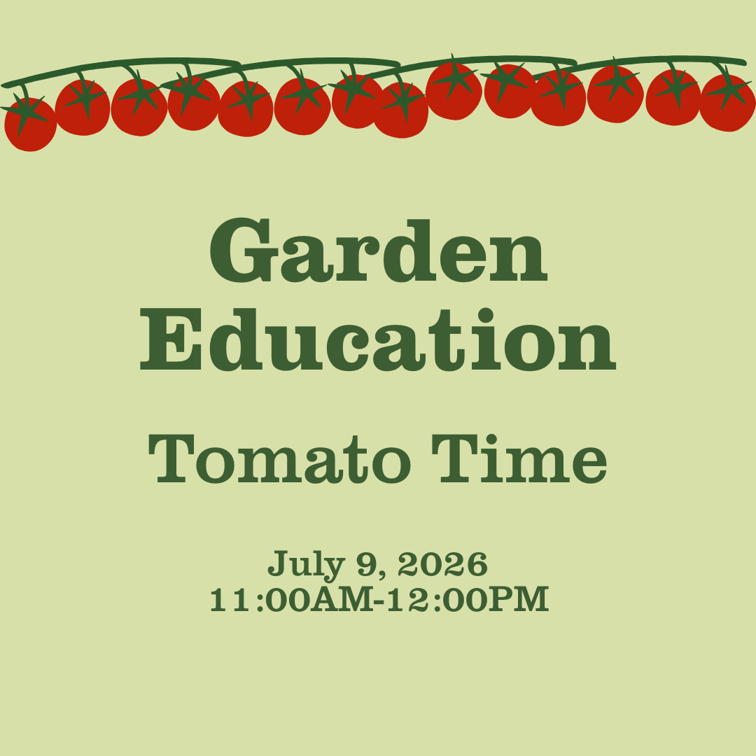 Free Garden Education: Tomato Time