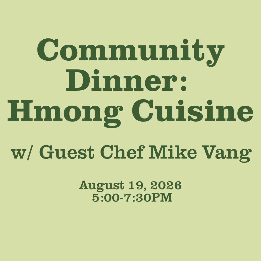 Hmong Community Dinner