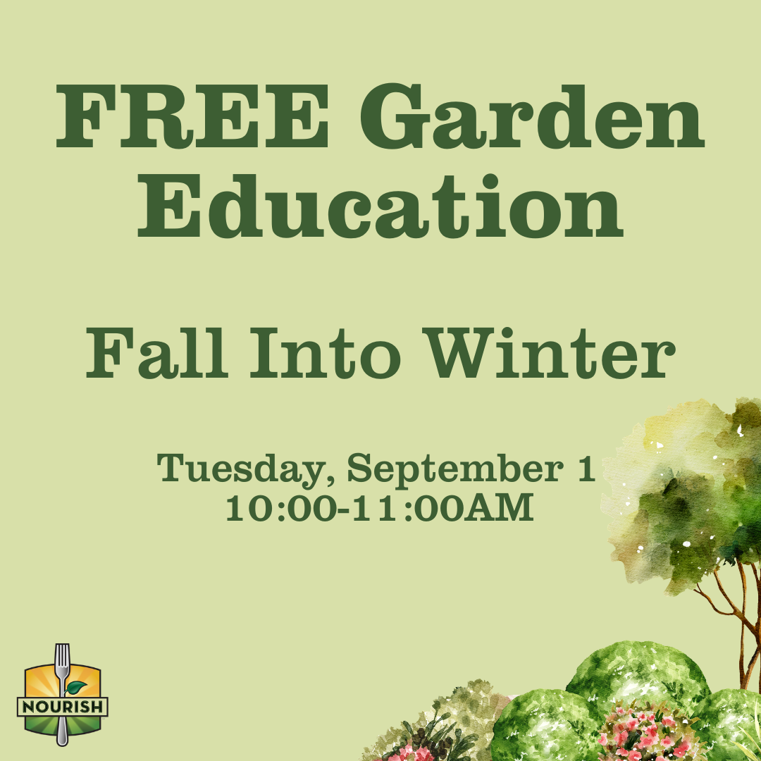 Free Garden Education: Fall into Winter