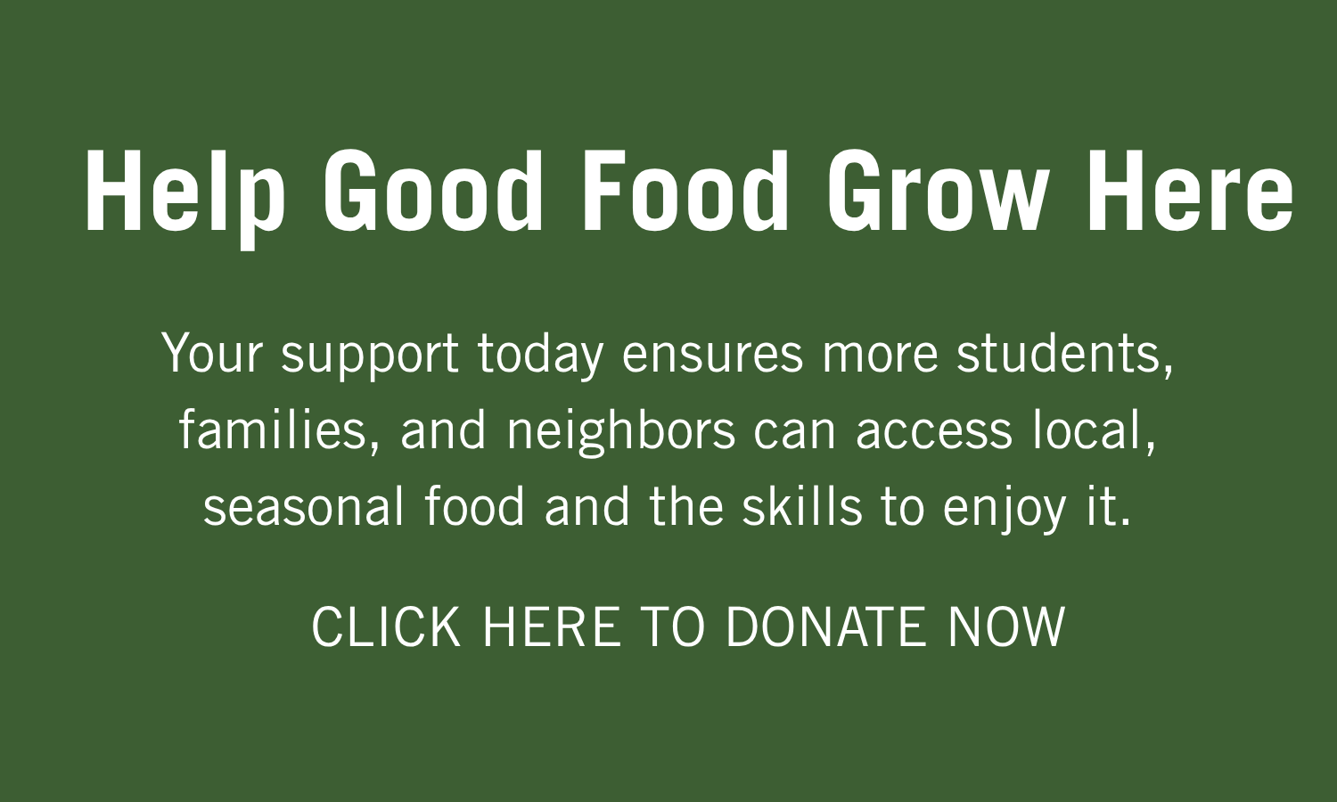 Give Good Food — Nourish