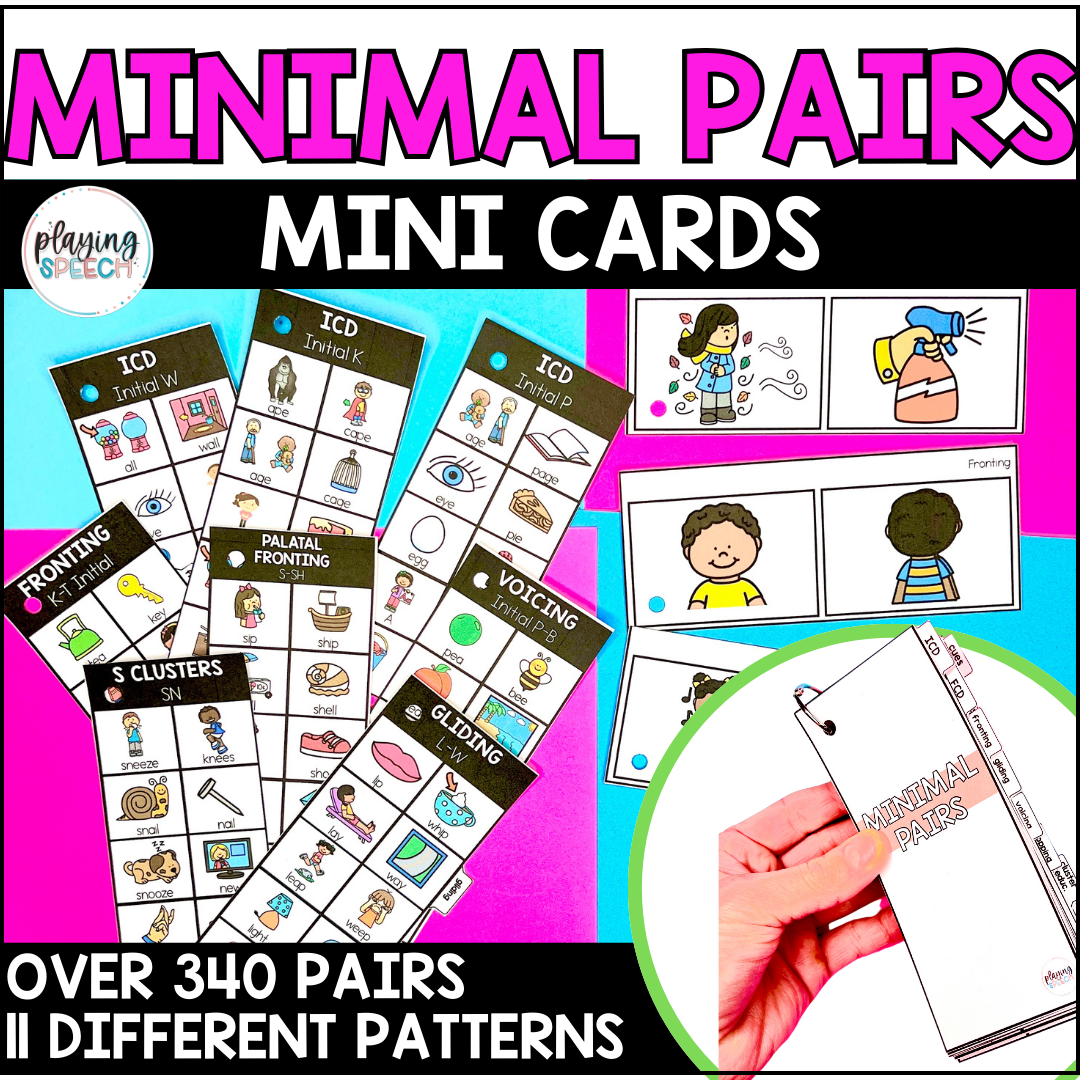 Mini Minimal Pairs