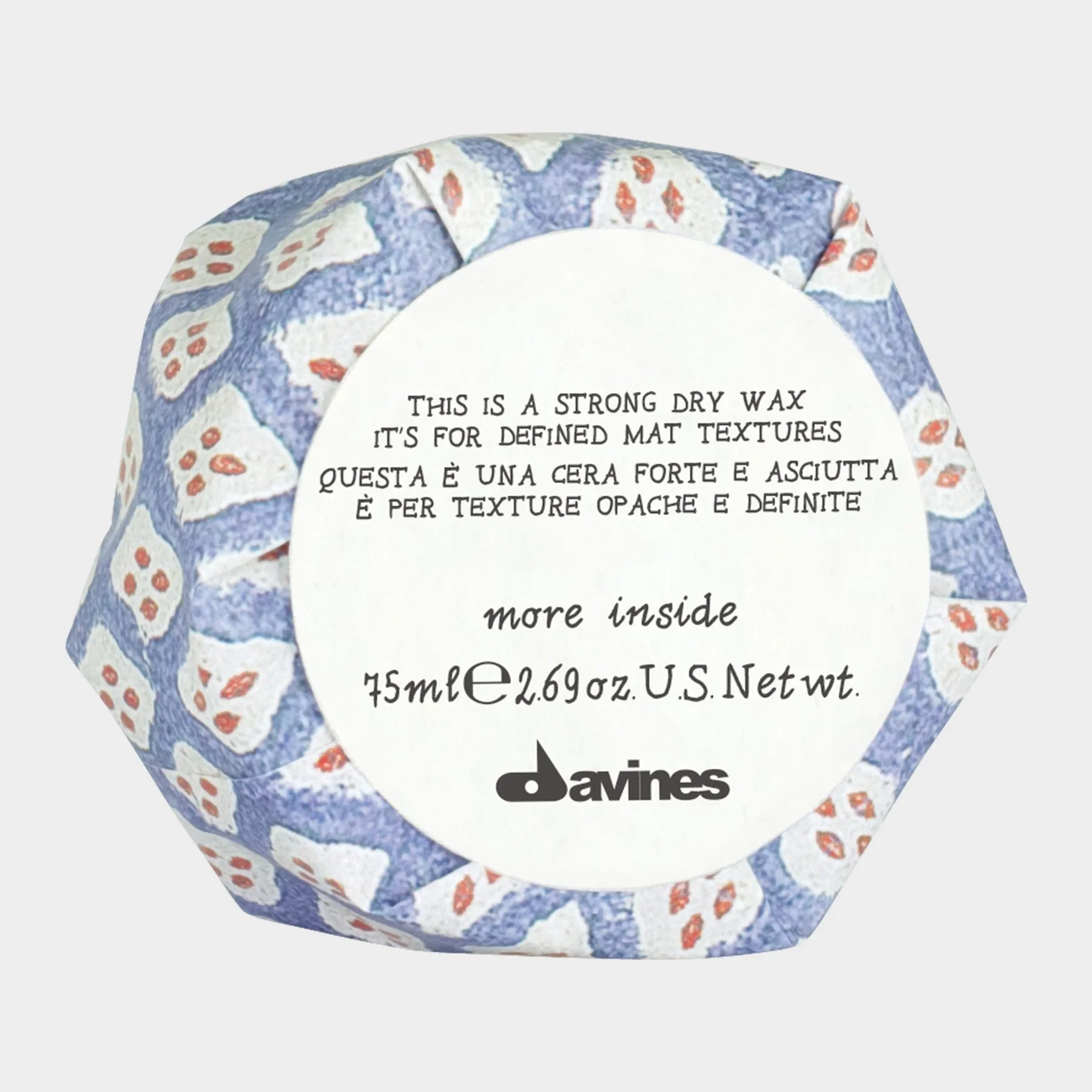 This Is A Strong Dry Wax