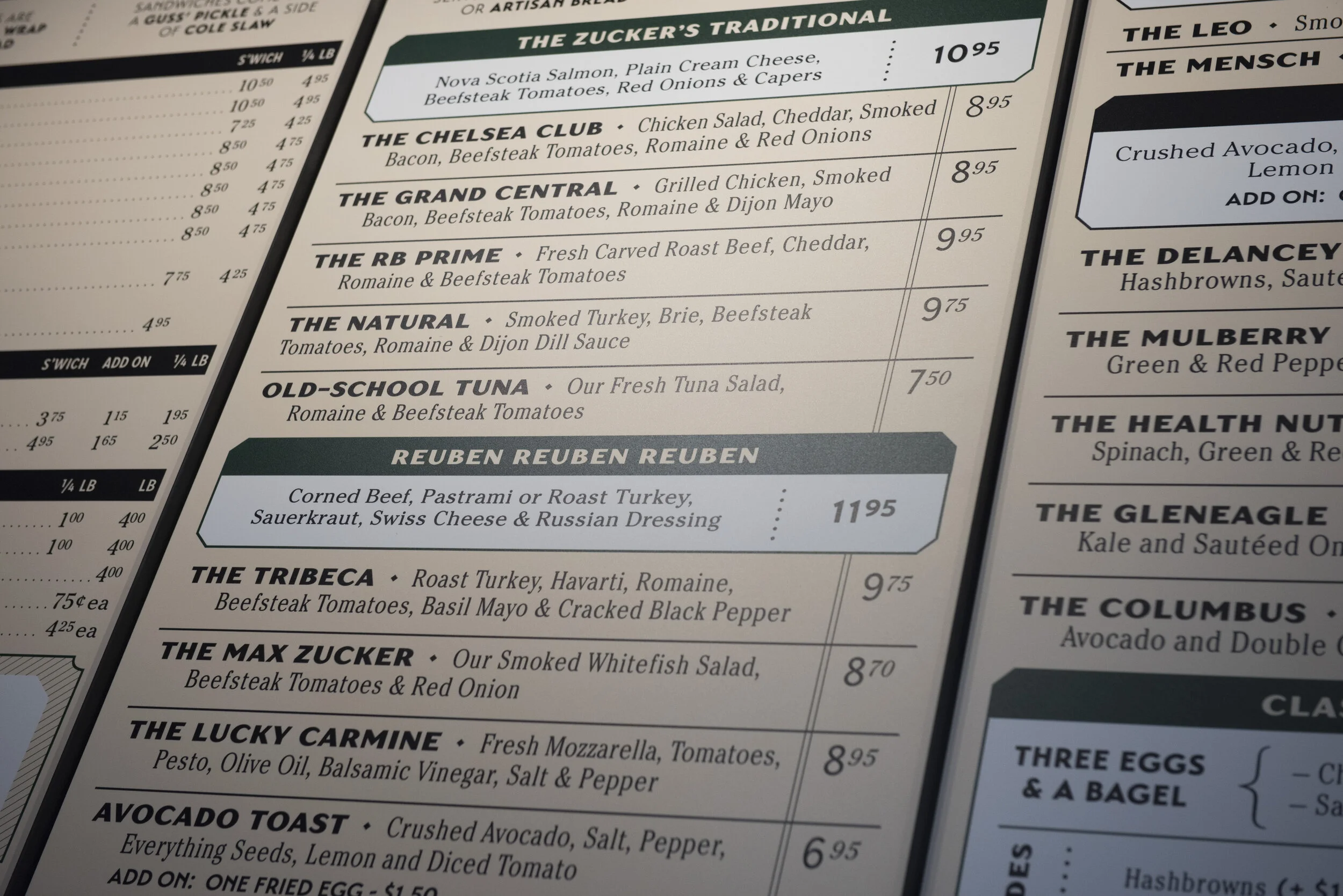 Zuckers Branding a New York City Deli Restaurant — Memo Productions