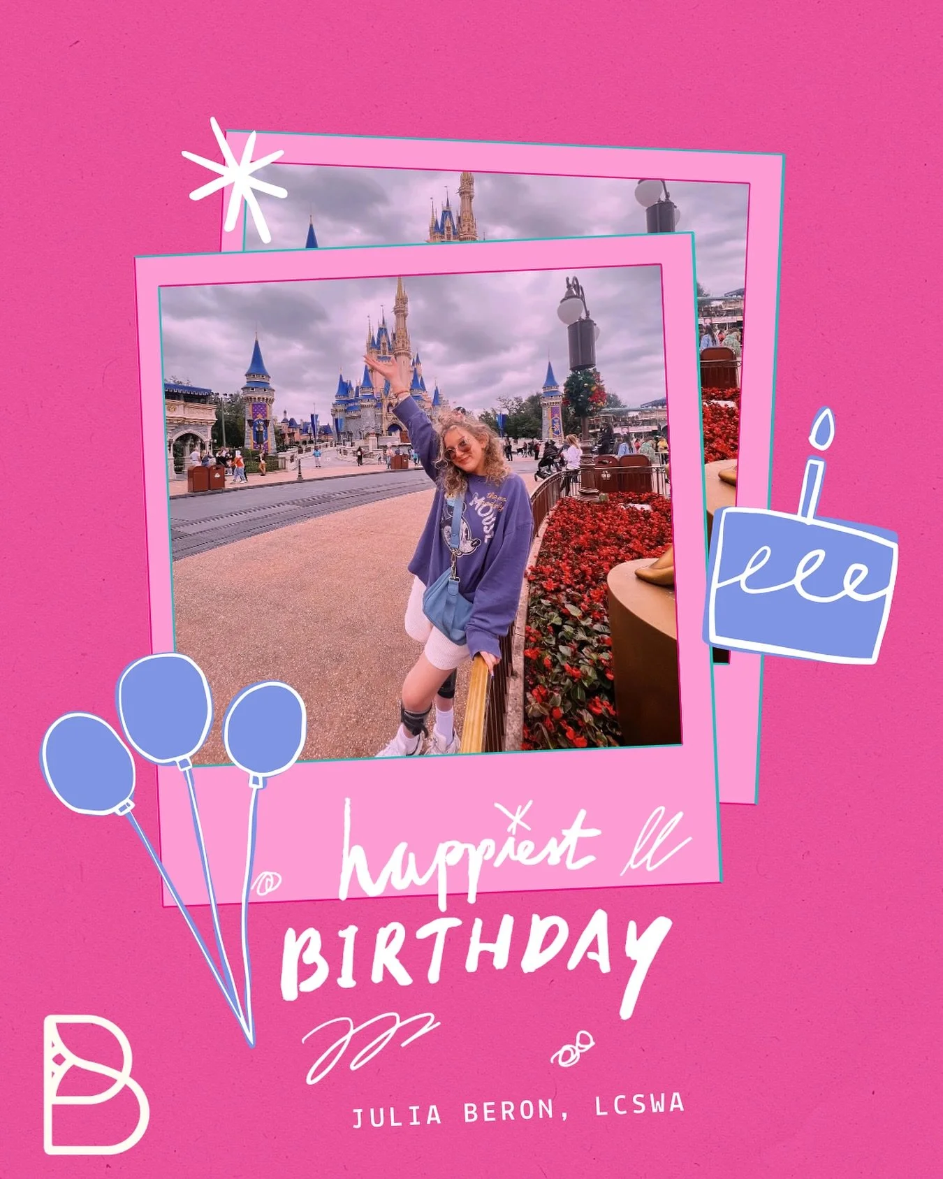 Happy Birthday, Julia Beron, LCSWA! 🌸🎂

Julia brings fun, creativity, and inner-child energy into everything she does. We&rsquo;re so grateful for the light she brings to our team and the people she supports! We hope you have the BEST day🤍