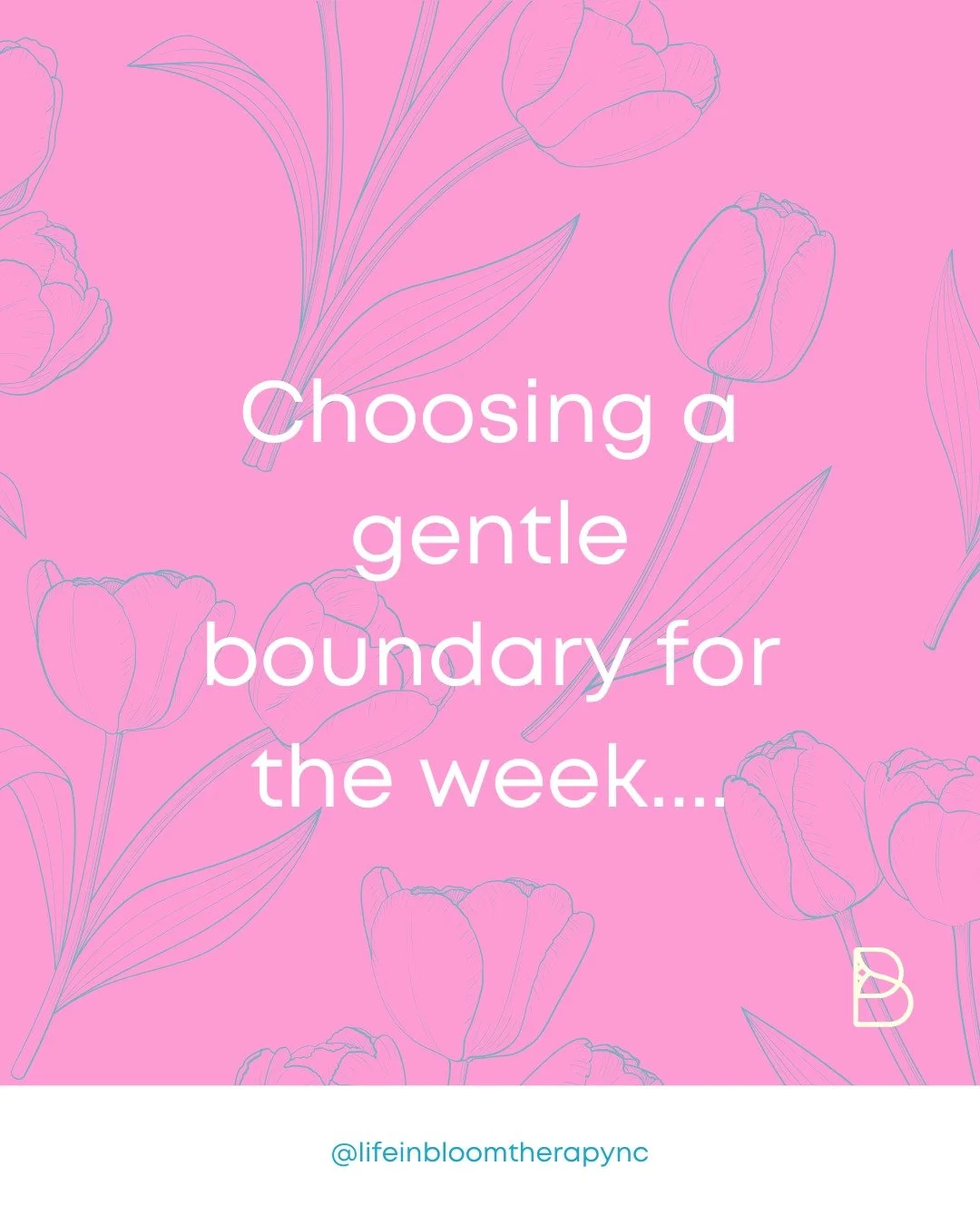 Starting the week doesn't have to mean starting the "hustle." 🕊️✨

Sometimes the most productive thing you can do is set a gentle boundary that protects your peace. It can be as simple as taking a breath, taking a moment, or offering yours
