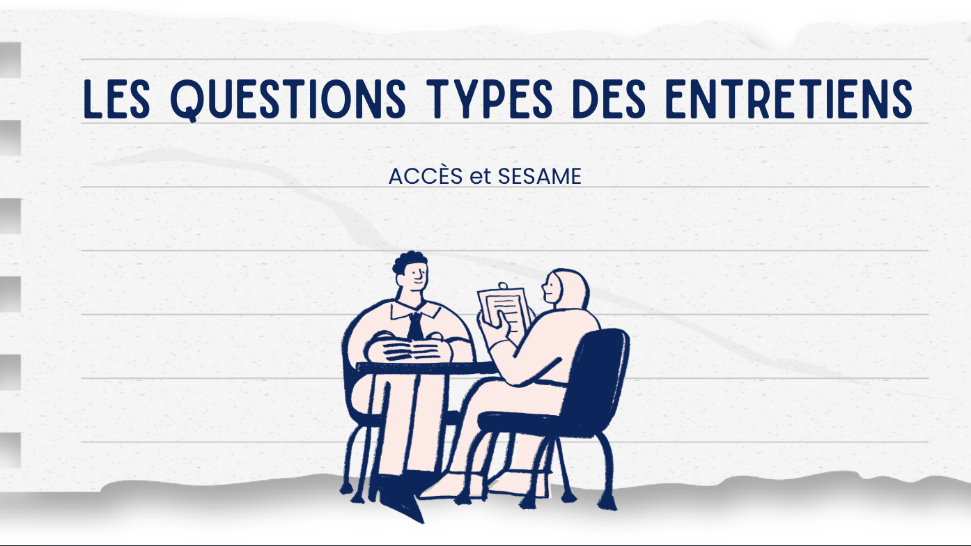 Les questions types des entretiens                            ACCÈS / Sésame