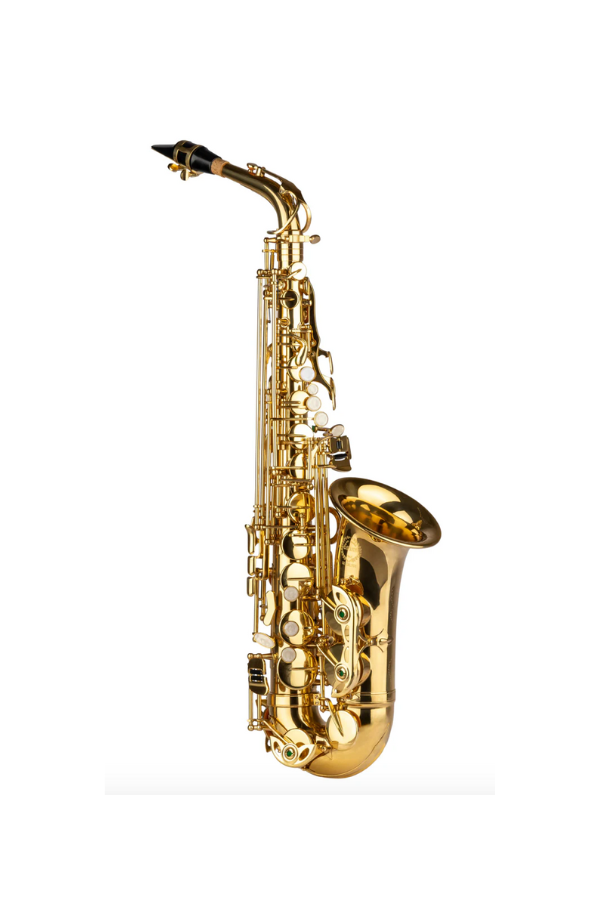 Alto Saxophone in Eb Brass Lacquered (School Series) - Grassi