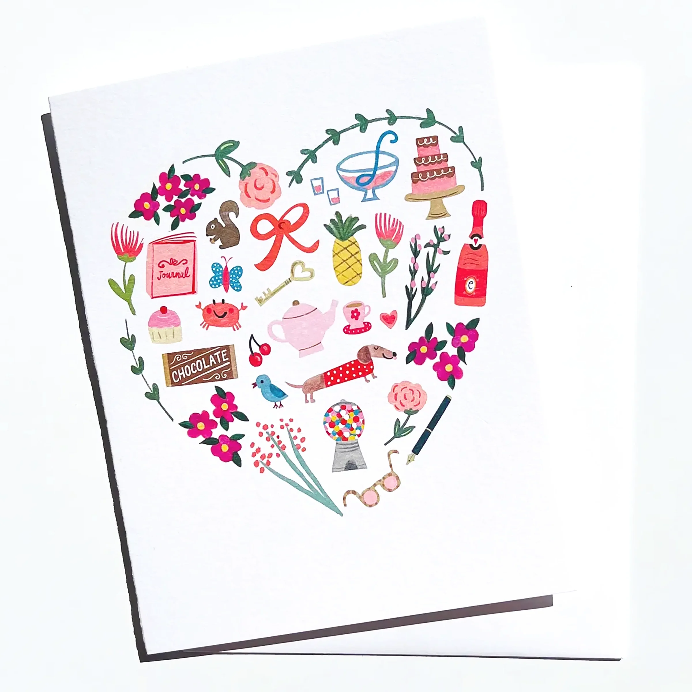 Happy Heart Things Card