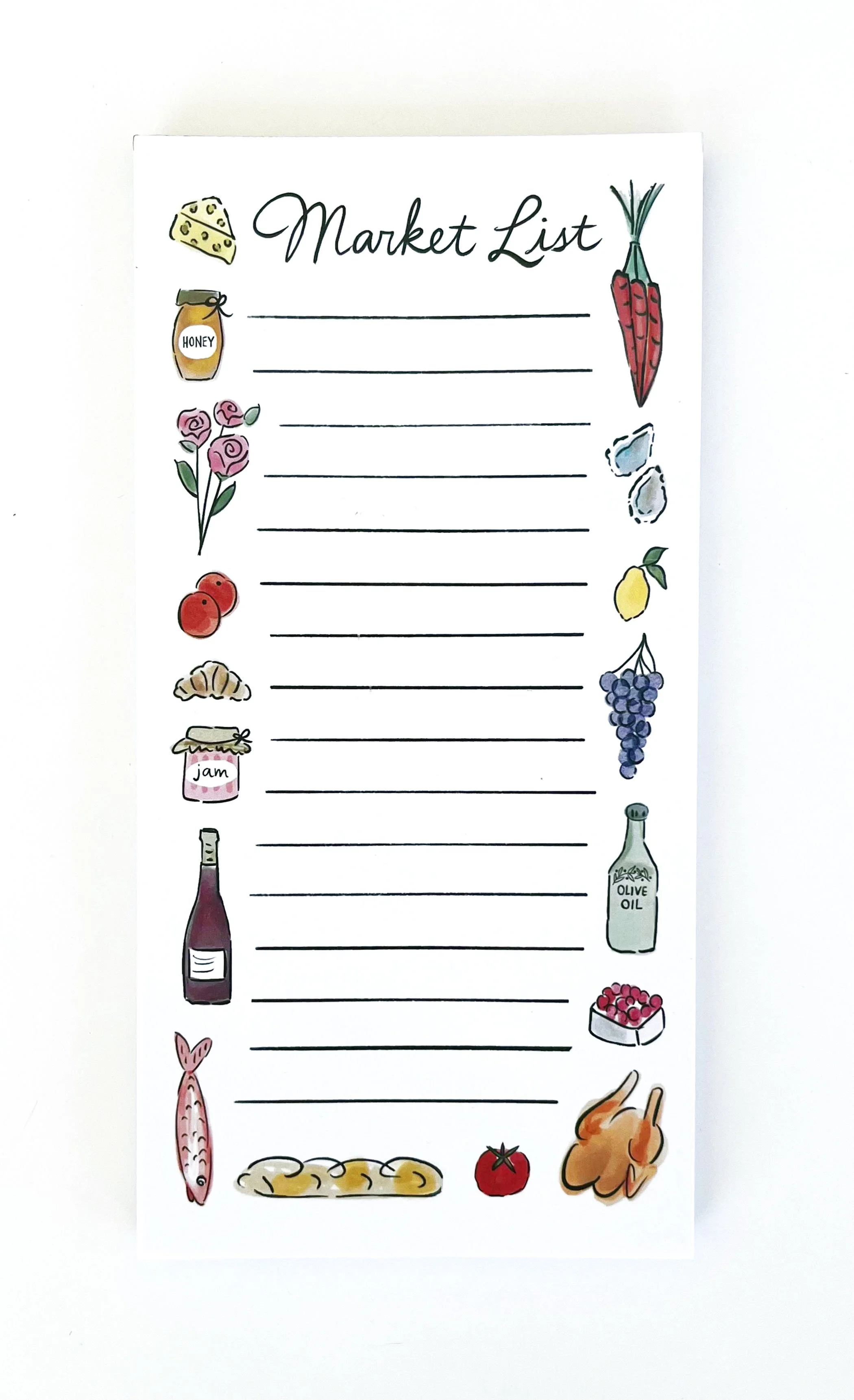 Market List Notepad