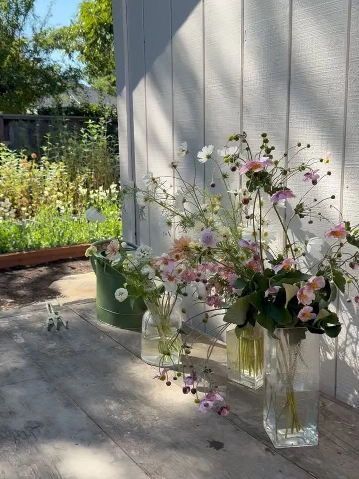 Slow cozy moments from the farmette this month. Having the flowers in the backyard has meant more time with my girls and for that I am eternally grateful. I love being a flower farmer and truly believe that we each have a calling that settles our sou