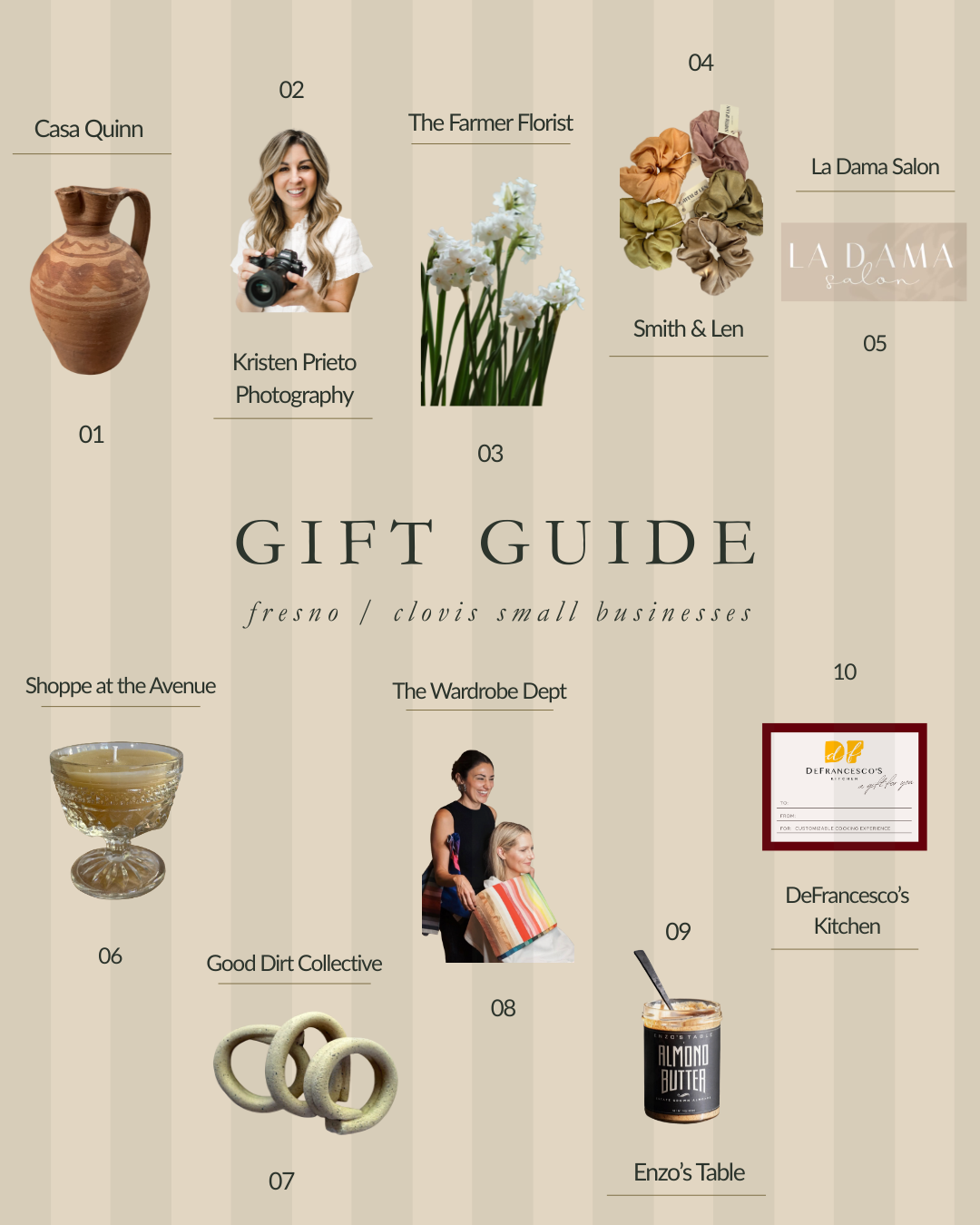 2025 Holiday Gift Guide to Shopping Fresno/Clovis Small Businesses