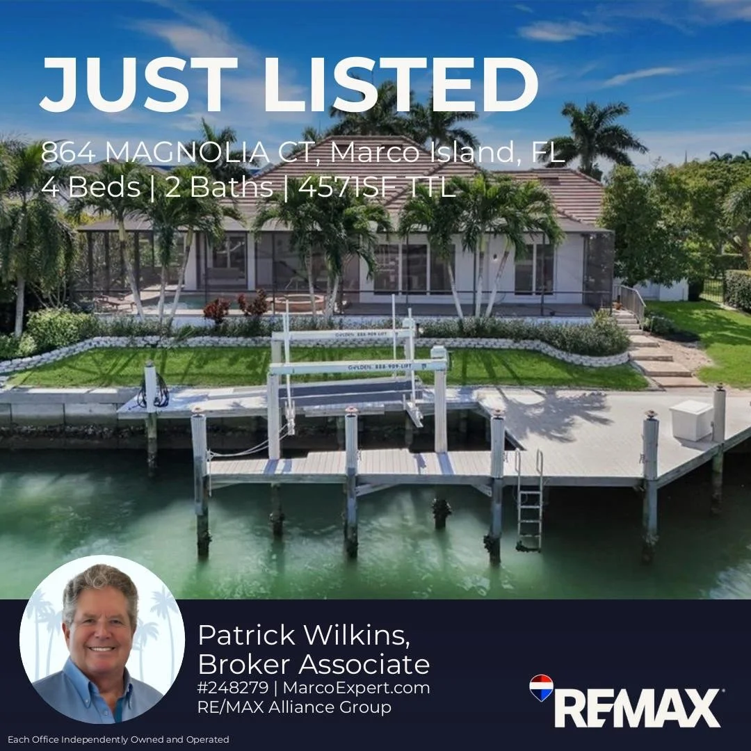 🏠 Just Listed in MARCO ISLAND - Discover this meticulously renovated coastal residence with timeless design and luxurious features, just steps from the Marco River and Factory Bay.

✨ 4 Bed | 2BA | 4571SF TTL on oversized homesite 
✨ Private resort-
