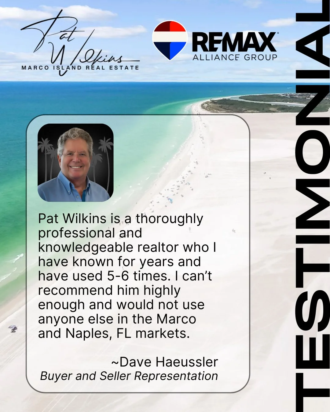 Relationships like these are what matter most.⁠
Honored to represent clients across multiple transactions &mdash; from a purchase at 1640 Dolphin Court, Naples, FL; to the Beachfront luxury condo FOR SALE at Madeira 350 S. Collier Ct., #1103, Marco I