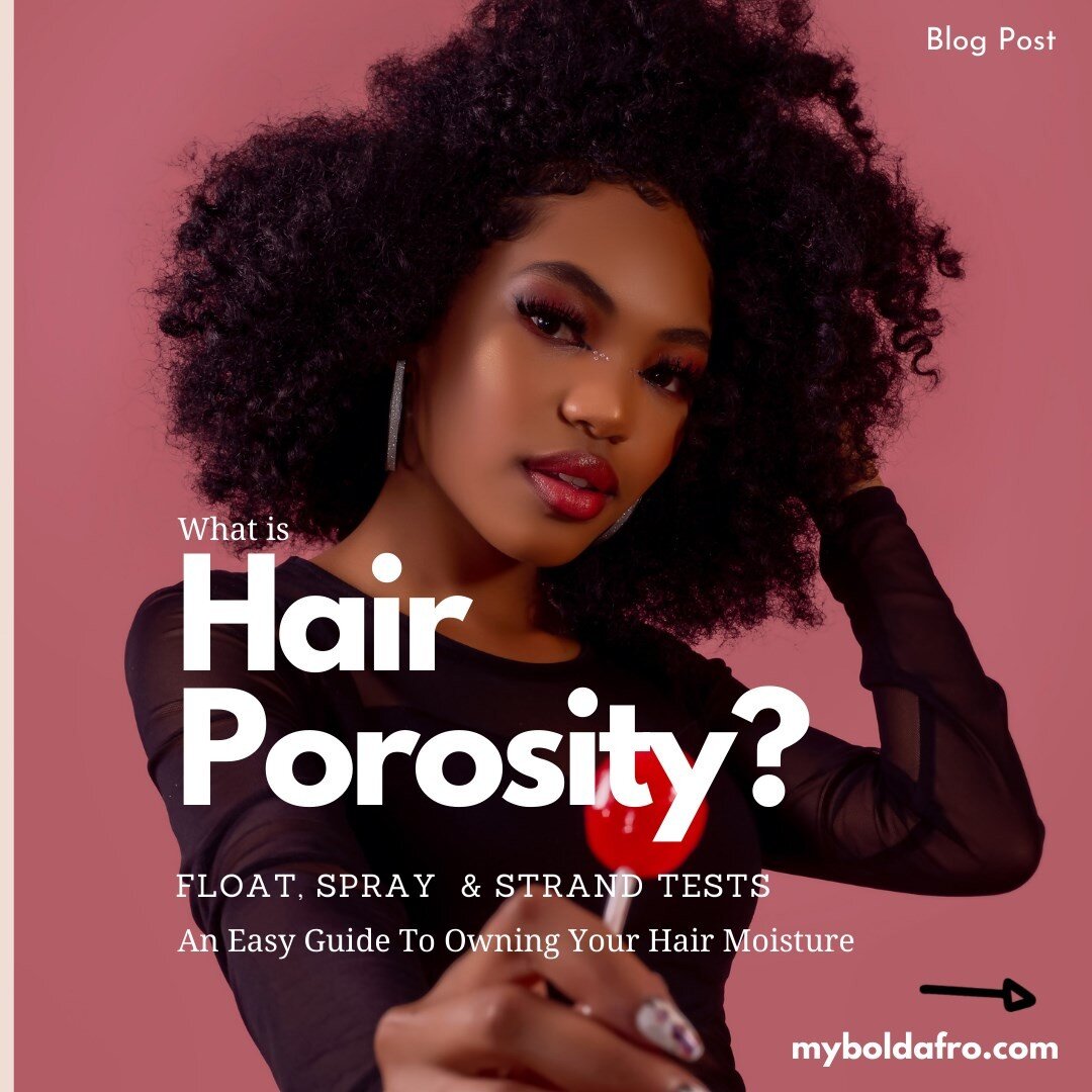 ✨ Blog Post ✨. What is your hair porosity?  We&rsquo;ve all heard the term porosity thrown around a lot (because it&rsquo;s important). Being aware of your hair porosity is a must, as it is key to understanding your hair's ability to lock in moisture