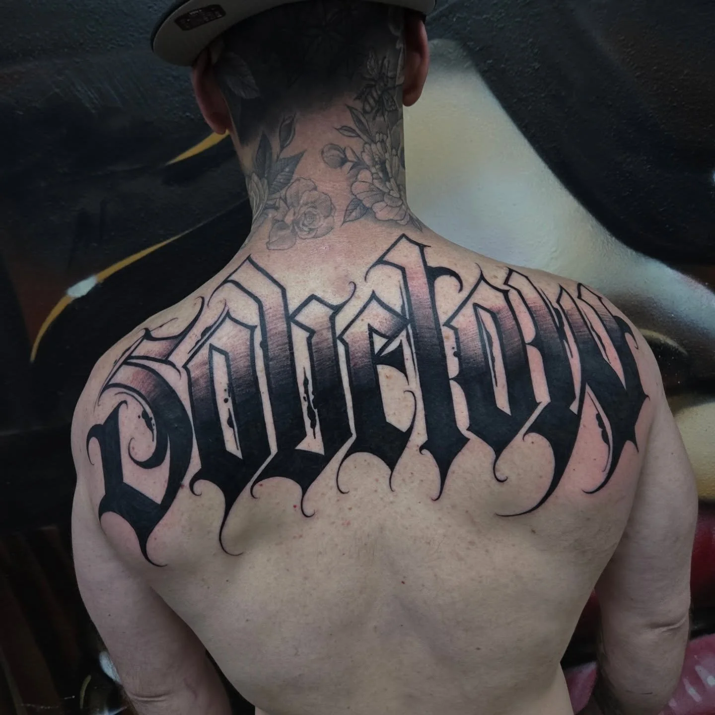 "So below" Had alot of fun doing this upper back piece. I love doing bigger pieces like these. Always booking appointments, dm me or email me at Aaron@diaztattoos.com I have some openings this week and more throughout april. Also I have ope