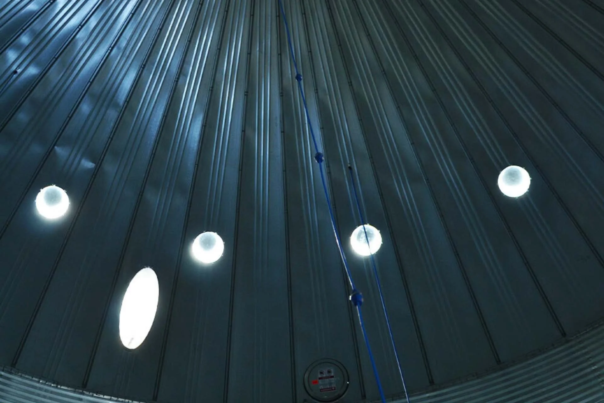 grain bin temperature systems