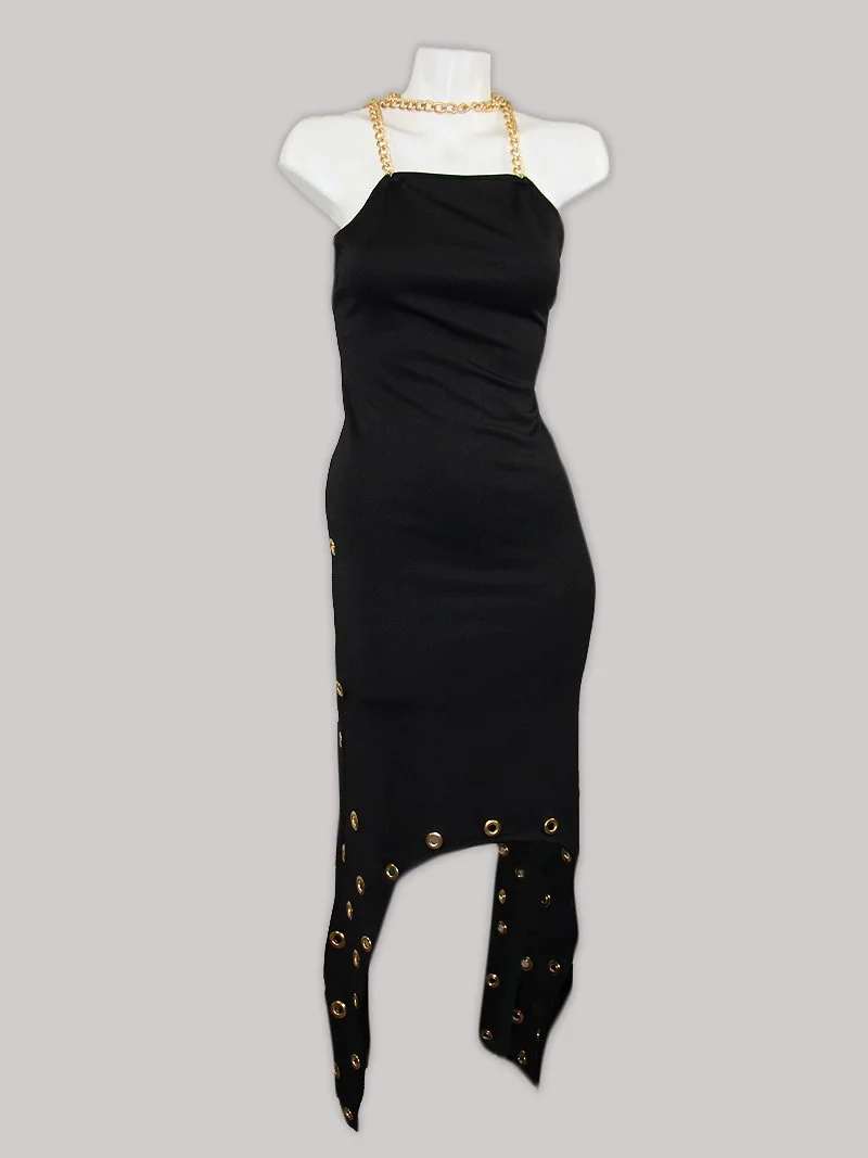 RTW 22 - Chained Grommet Dress Miron Hala RTW 22 - Chained Grommet Dress Miron Hala