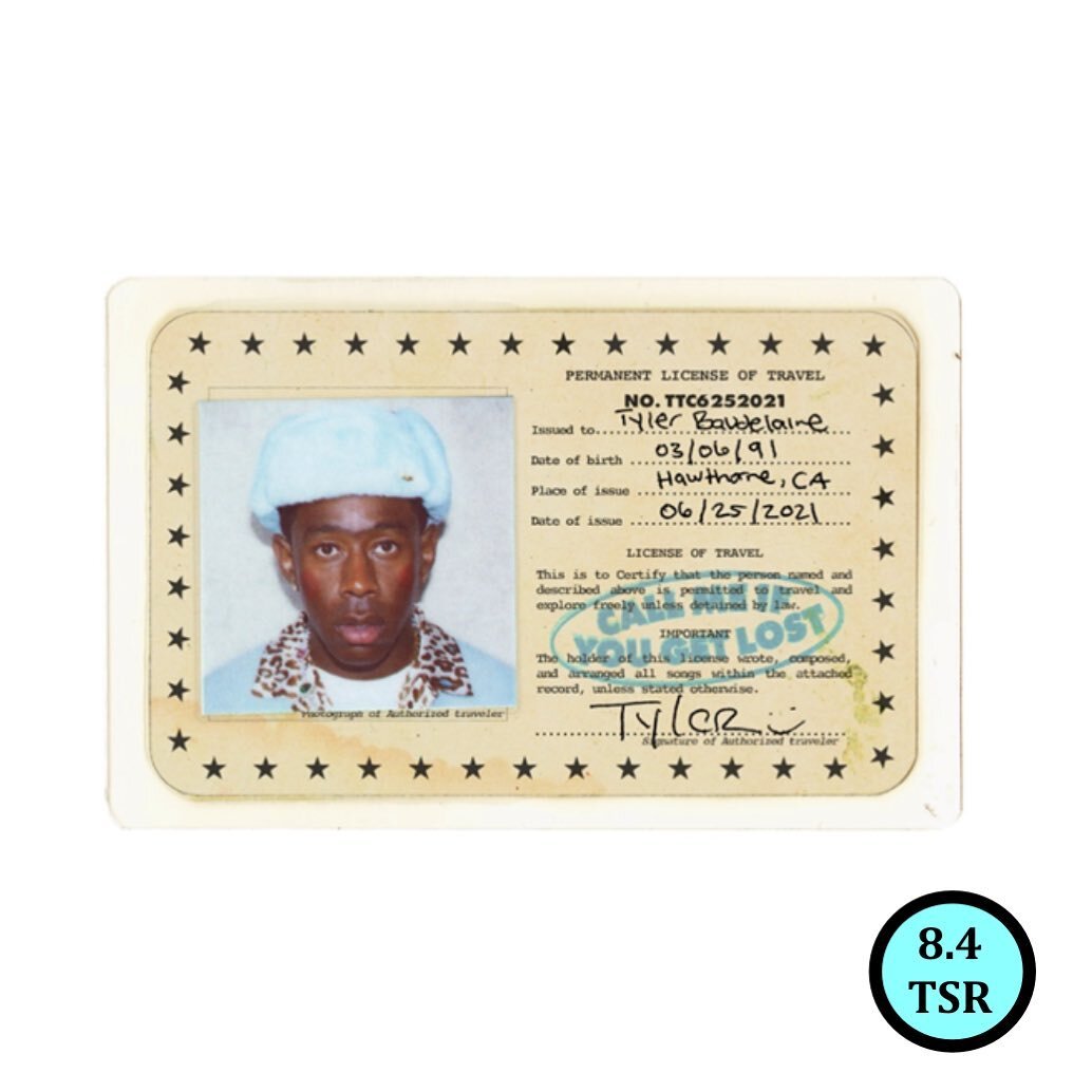 🤘
Tyler, the Creator - CALL ME IF YOU GET LOST
Rap/Hip-Hop
Released: June 25, 2021
TSR Date: Aug 10, 2021

&lsquo;Not only did this album hold up to my expectations, it exceeded them. CALL ME IF YOU GET LOST took my favourite aspects of Tyler&rsquo;