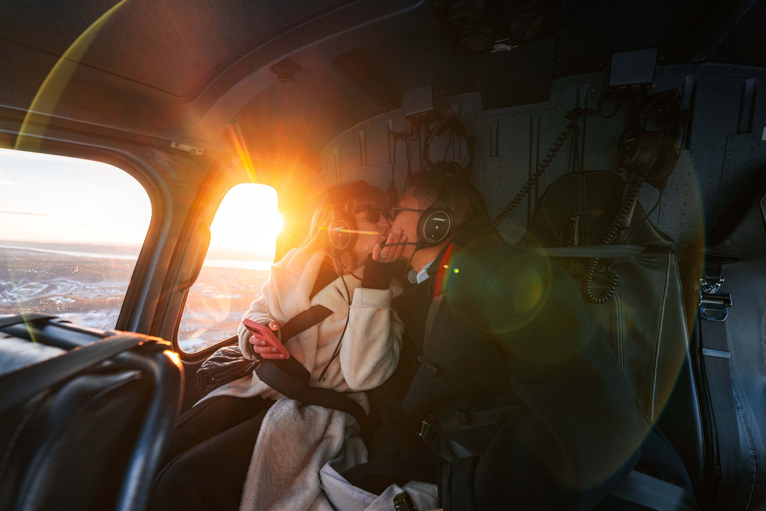 Wings Air helicopter engagement photography by Matt Ritchie
