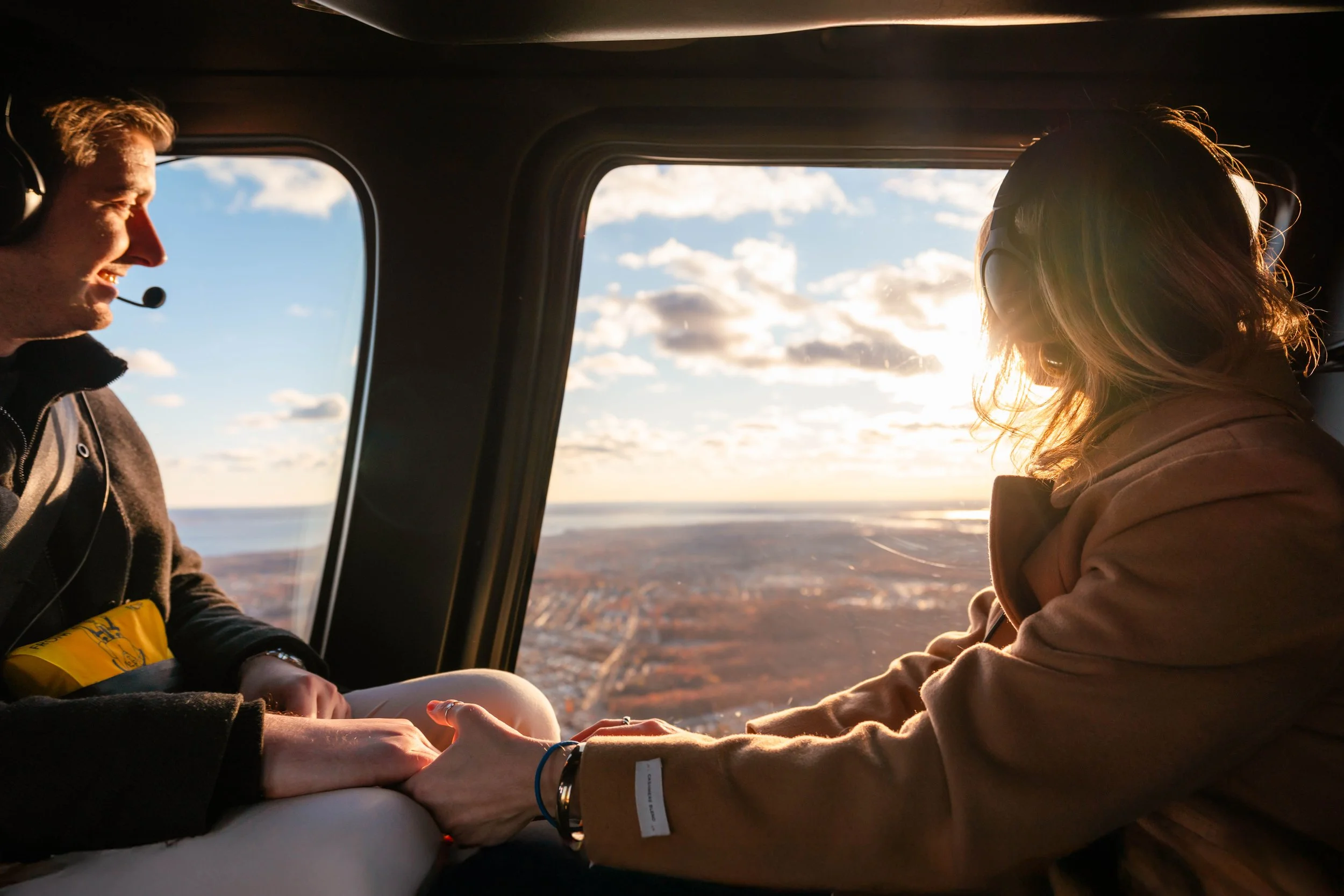 HeliNY helicopter engagement photography by Matt Ritchie