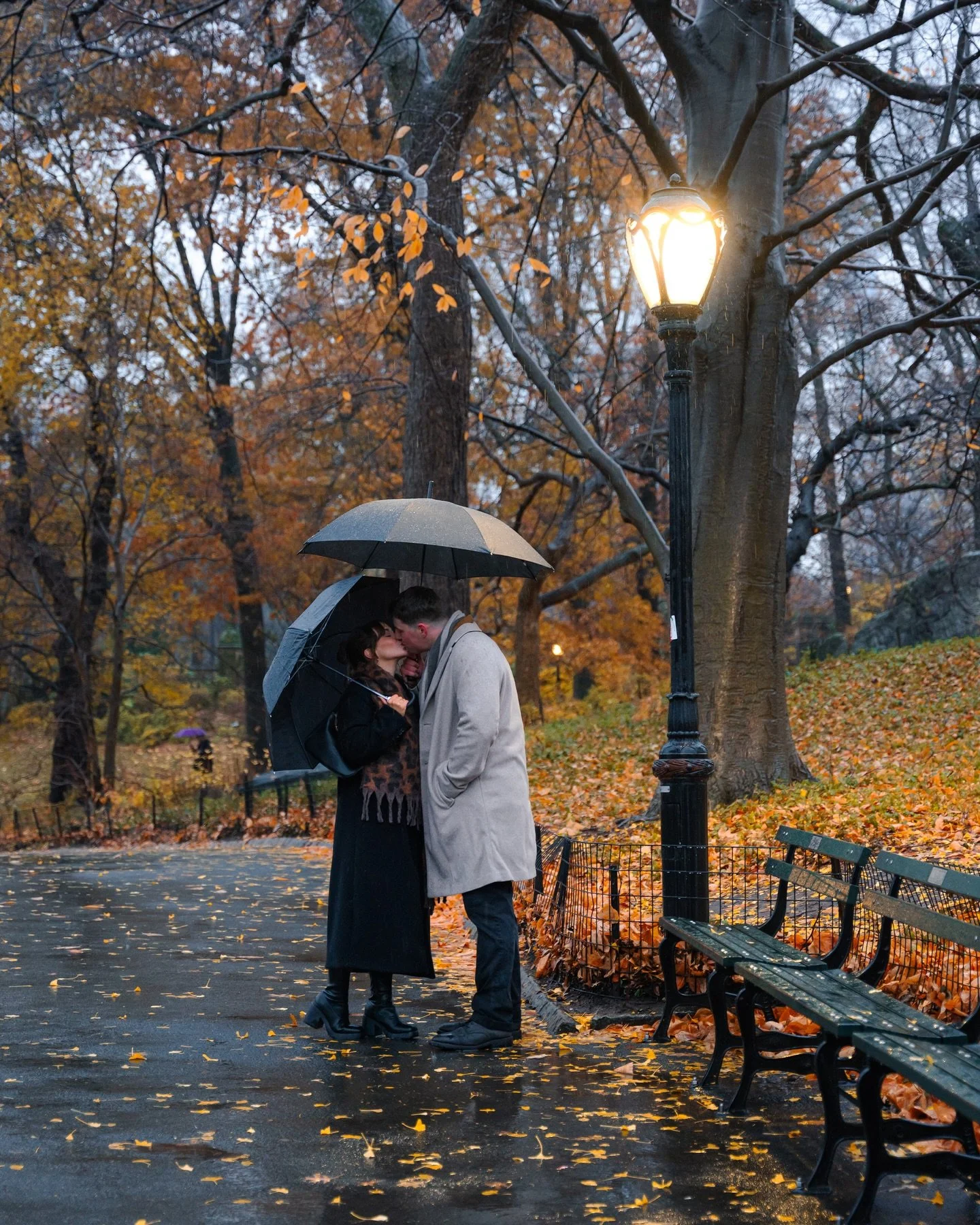 Central Park love story 💌