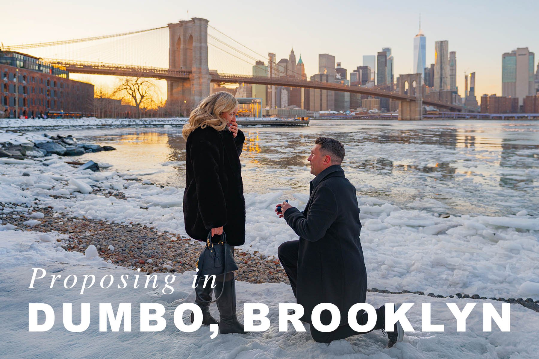 Proposing in DUMBO Brooklyn: A Complete Guide to Waterfront Proposal Locations, Timing, and Photos