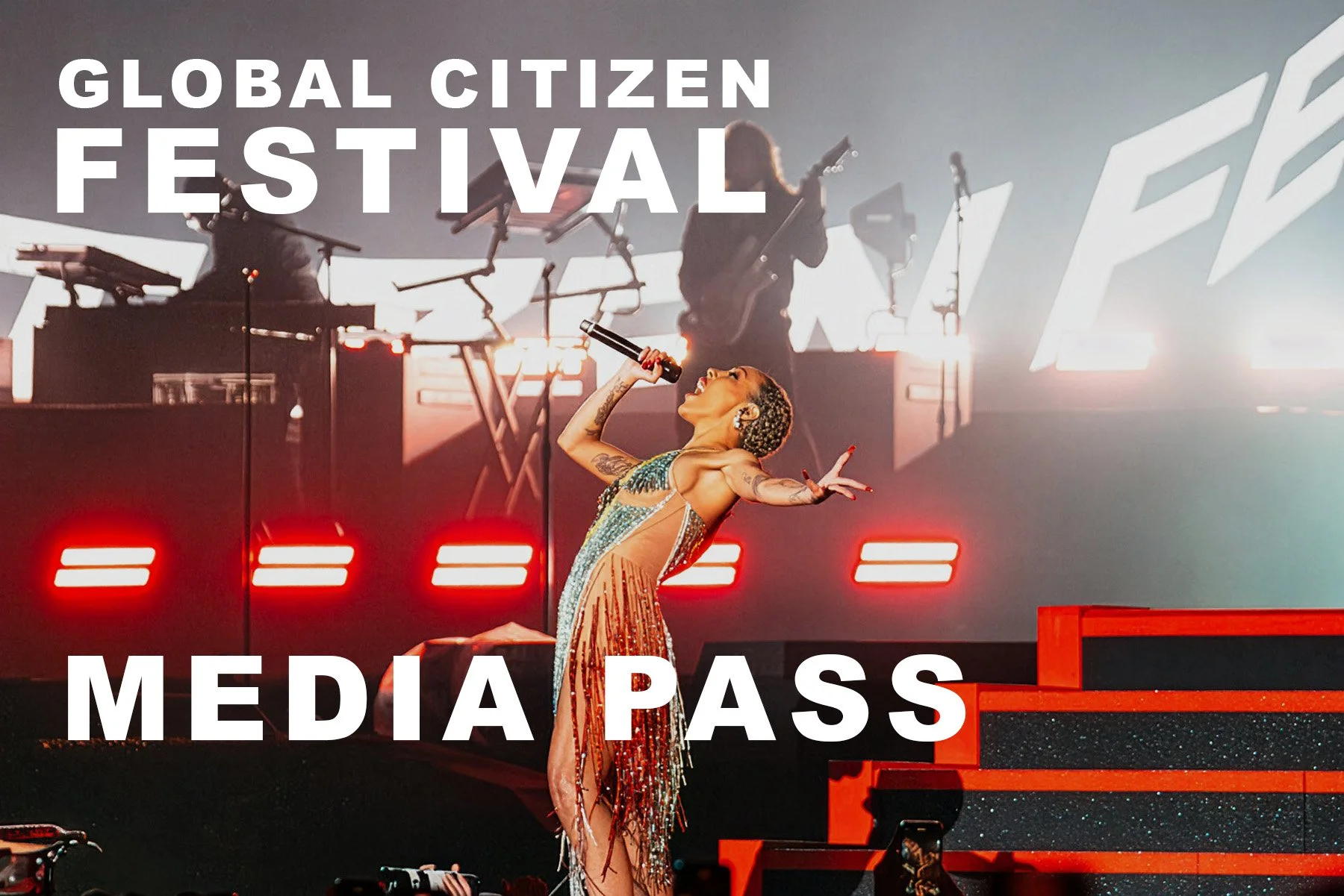 My First Media Pass at the 2024 Global Citizen Festival