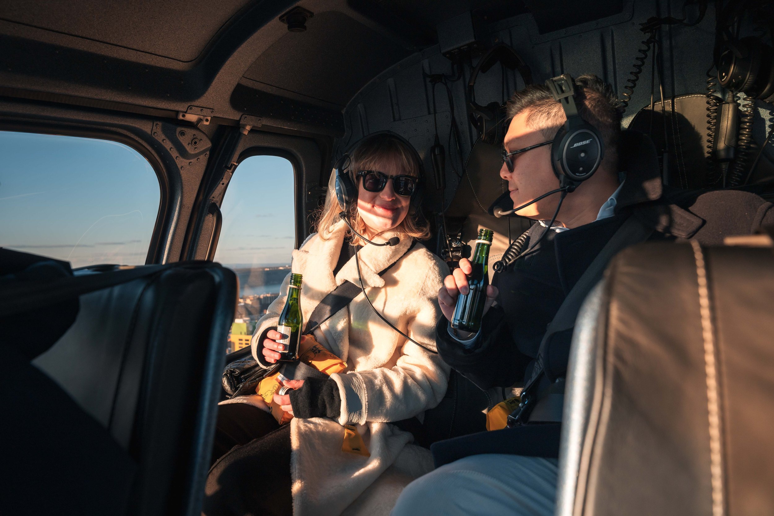 Wings Air helicopter engagement photography by Matt Ritchie