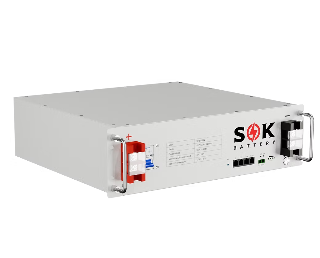 SOK 48V 5,12 kWh Rackbatteri 3U – Bluetooth & Self-Heating — Nordic ...