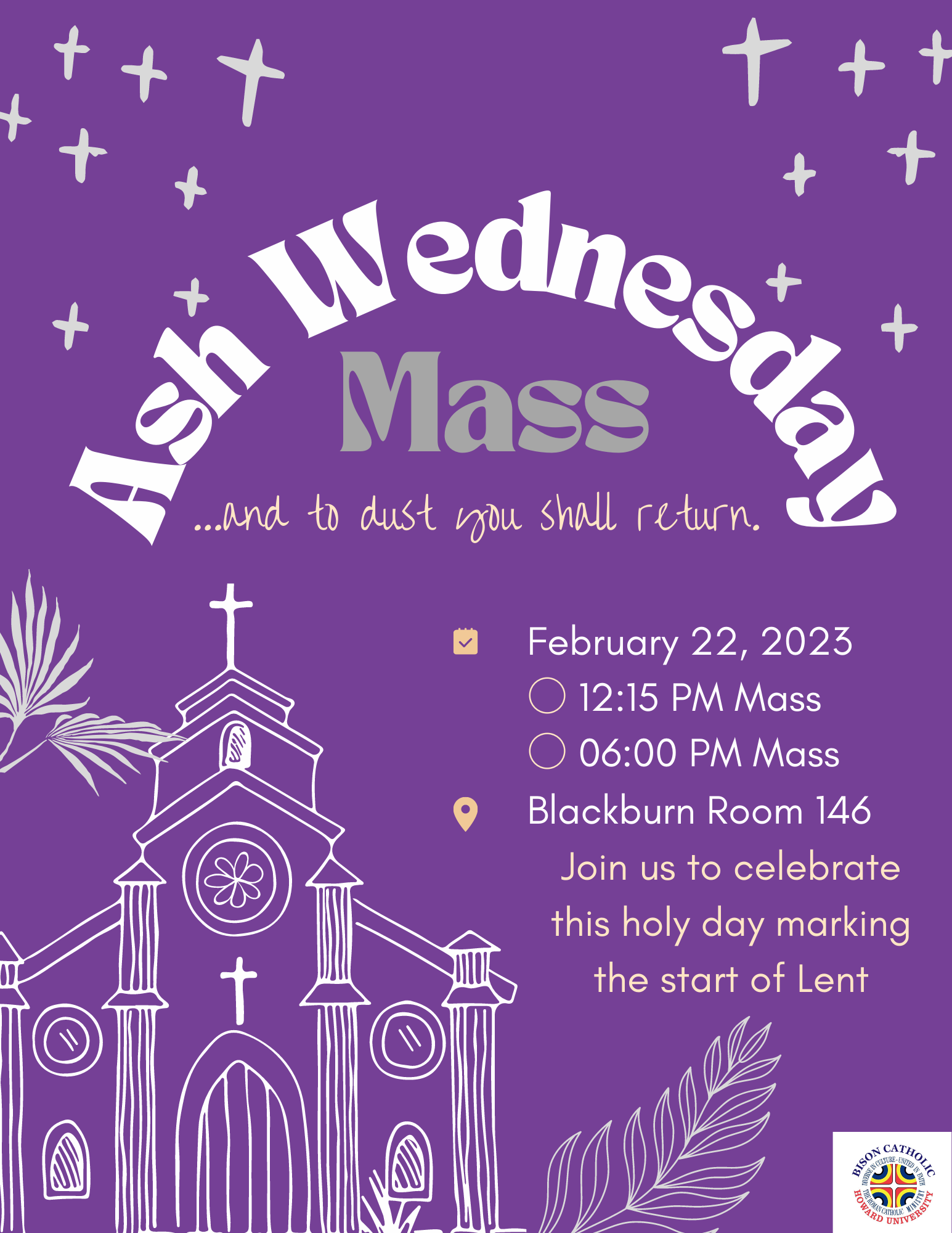 Ash Wednesday Masses On Campus HU Catholics ash-wednesday-masses-on-campus-hu-catholics
