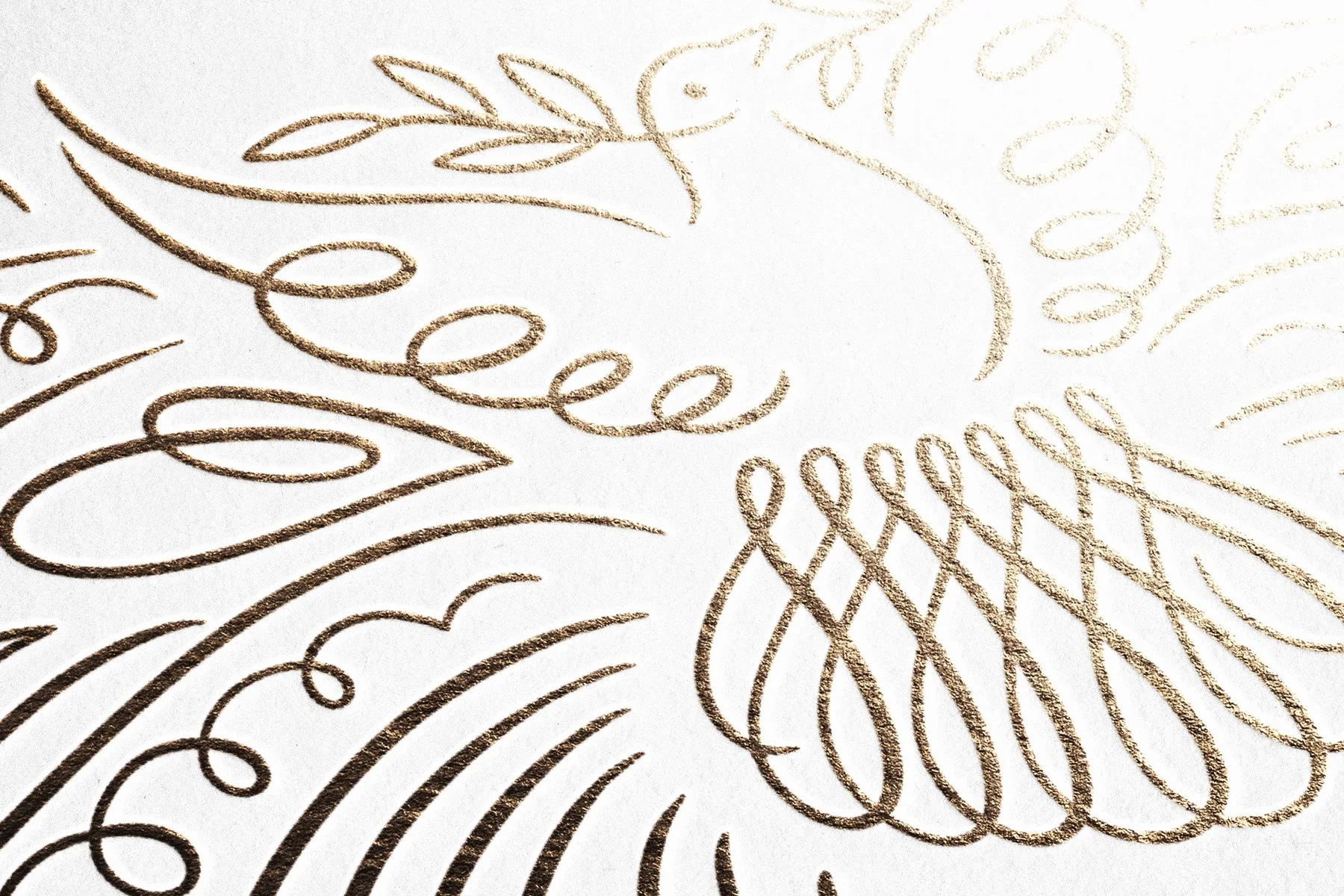Peace Dove Calligraphy