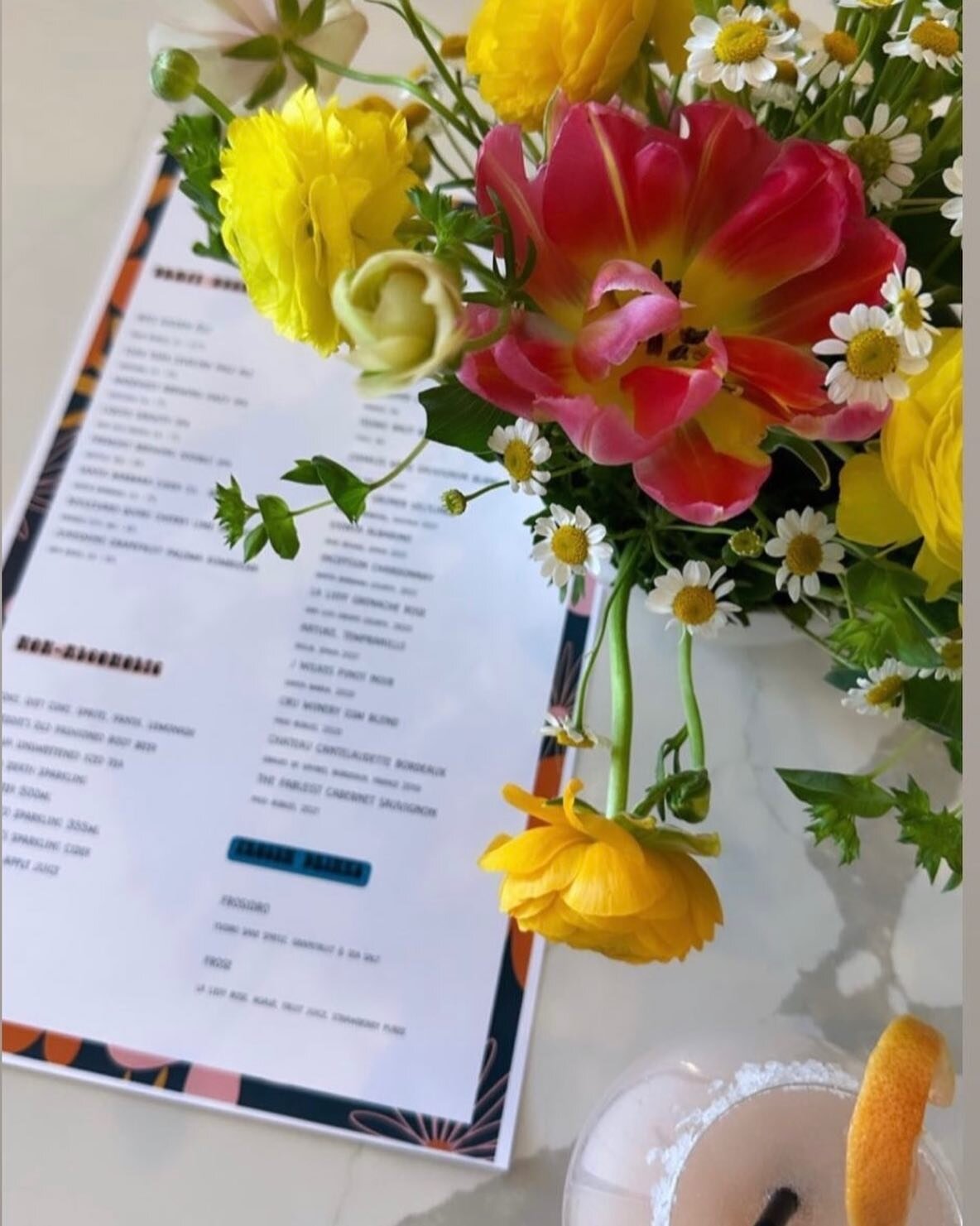 Come join us for Mother&rsquo;s Day Brunch on Sunday 5/13 🤍
Brunch service is 11-2
@everythingsfinemusic plays 1:30-3:30
All day menu from 2-5
Moms enjoy a free glass of sparkling!
Reservations recommended for groups of 6 or more by DM or 805-837-85